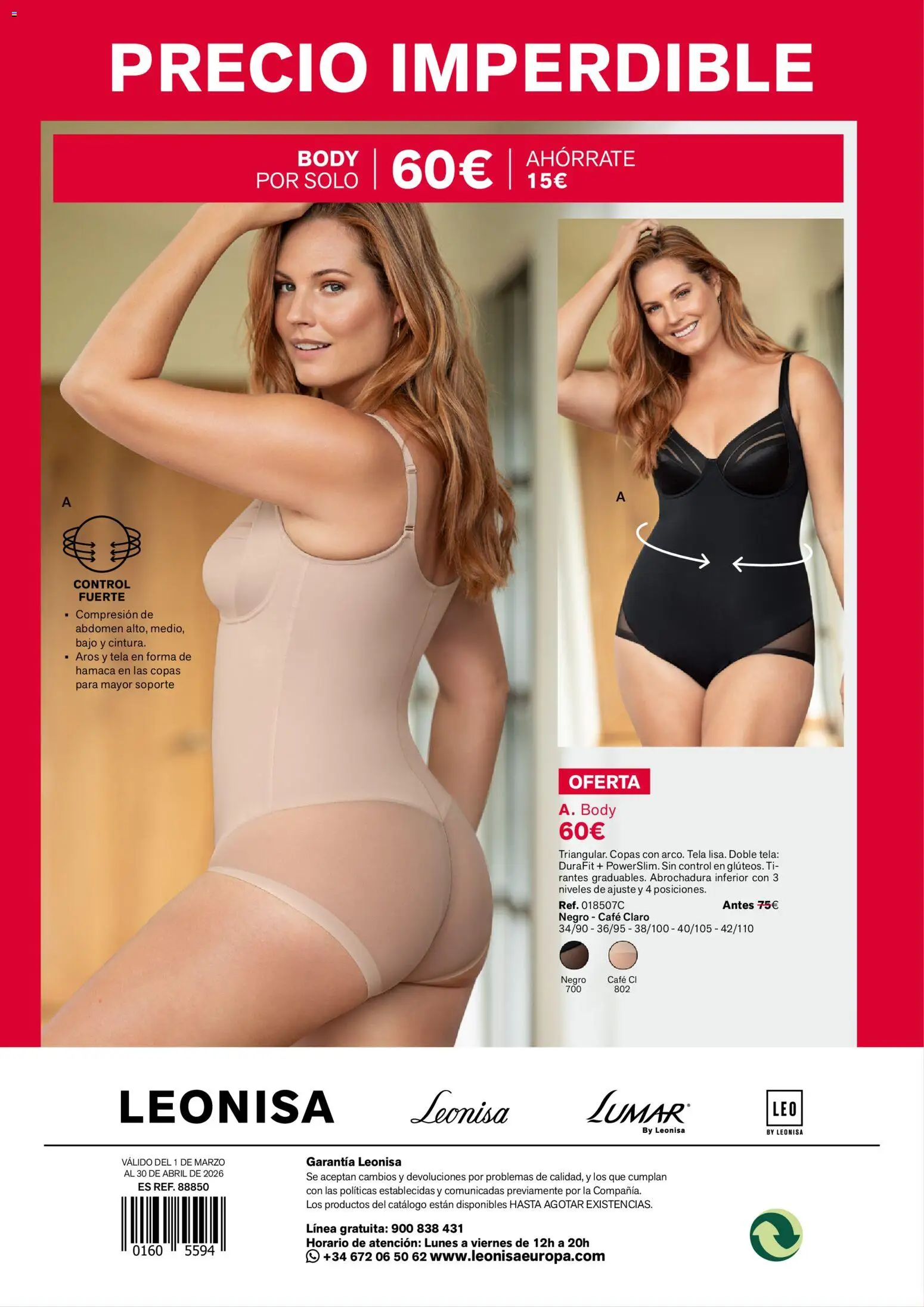 Leonisa folleto - Página de 86 - Válido desde 01/03/2026