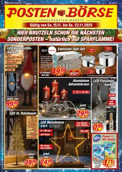 Vorschau Posten Börse Prospekt gültig ab 15.11.2025