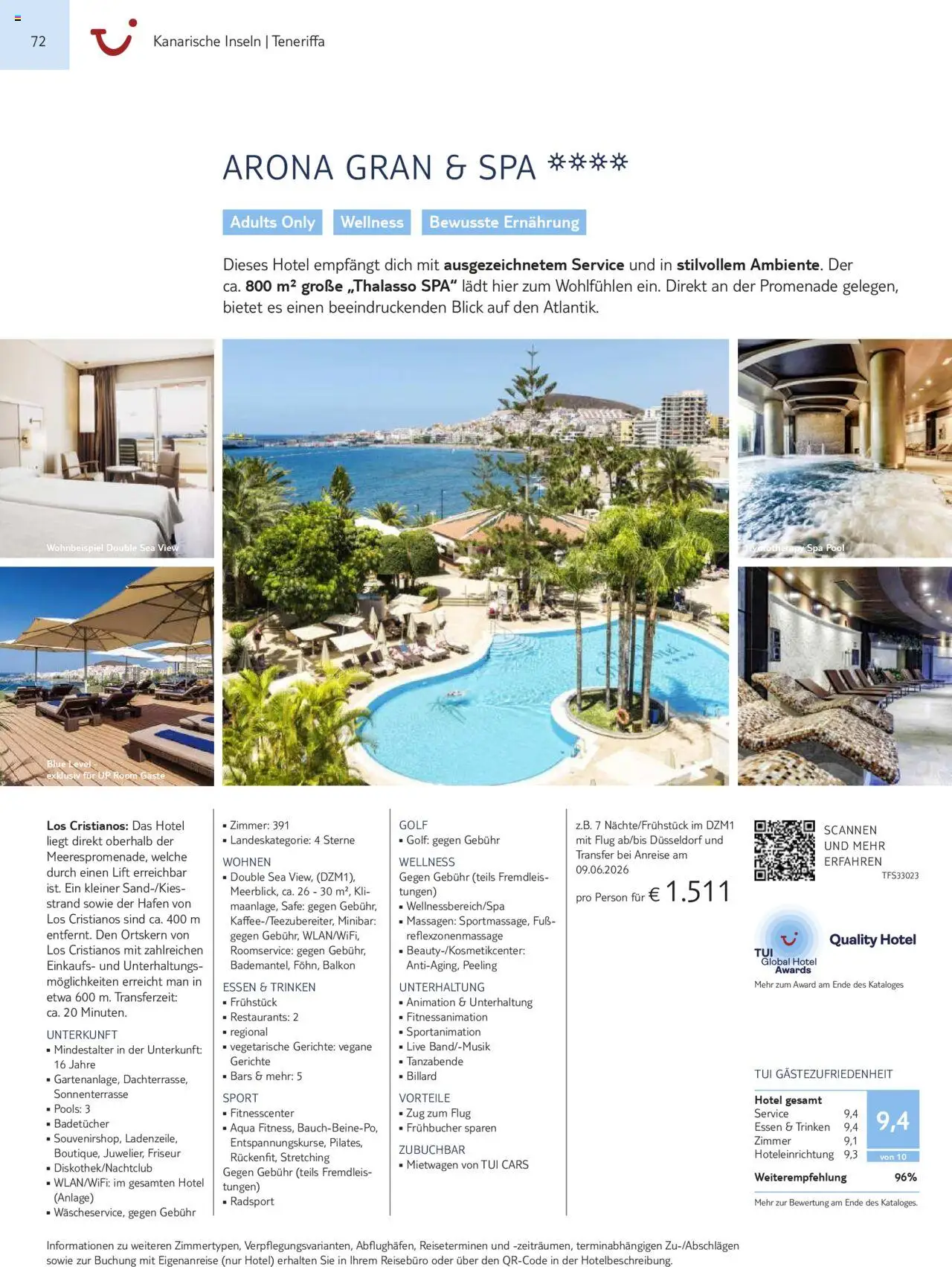 TUI Prospekt Kanaren, Kapverden & Senegal 2025/26	  - Seite 72 - gültig ab 01.11.2025