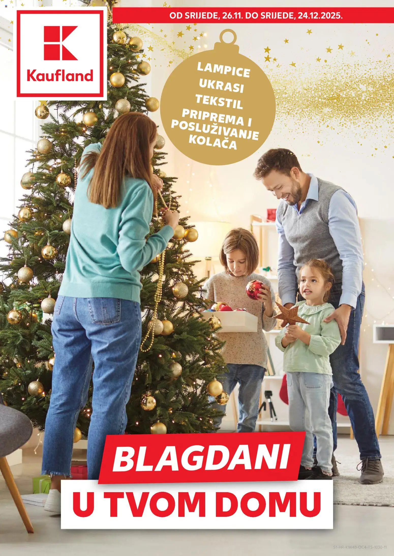 Blagdani u tvom domu Kaufland - stranica 1- važeći od 26.11.2025