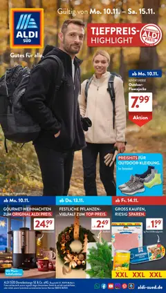 Vorschau Aldi Süd Prospekt 	 gültig ab 10.11.2025