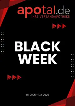 Vorschau Apotal - Black Friday gültig ab 01.11.2025