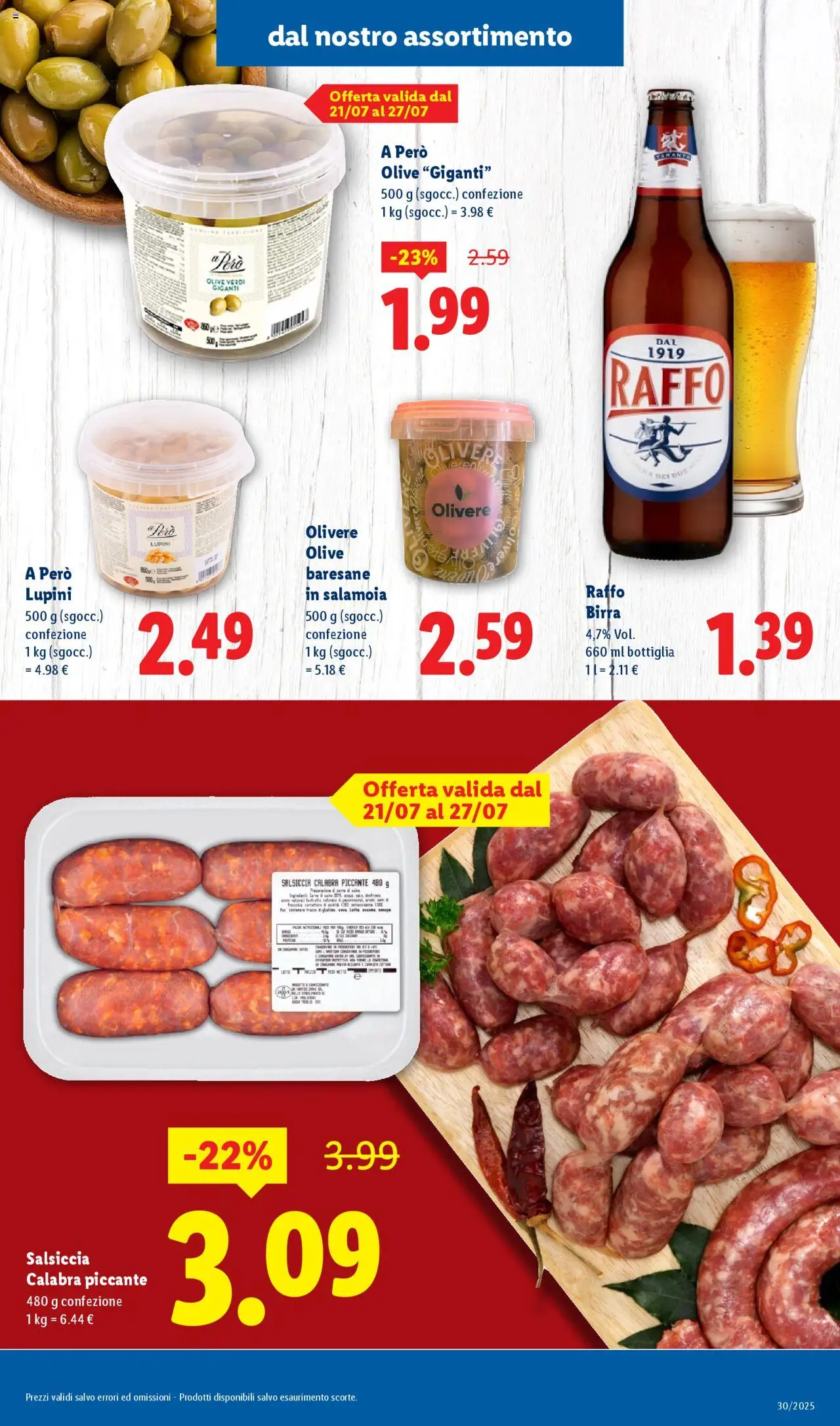 Lidl Sud Italia catalogo - pagina 3 - valido dal 21/07/2025