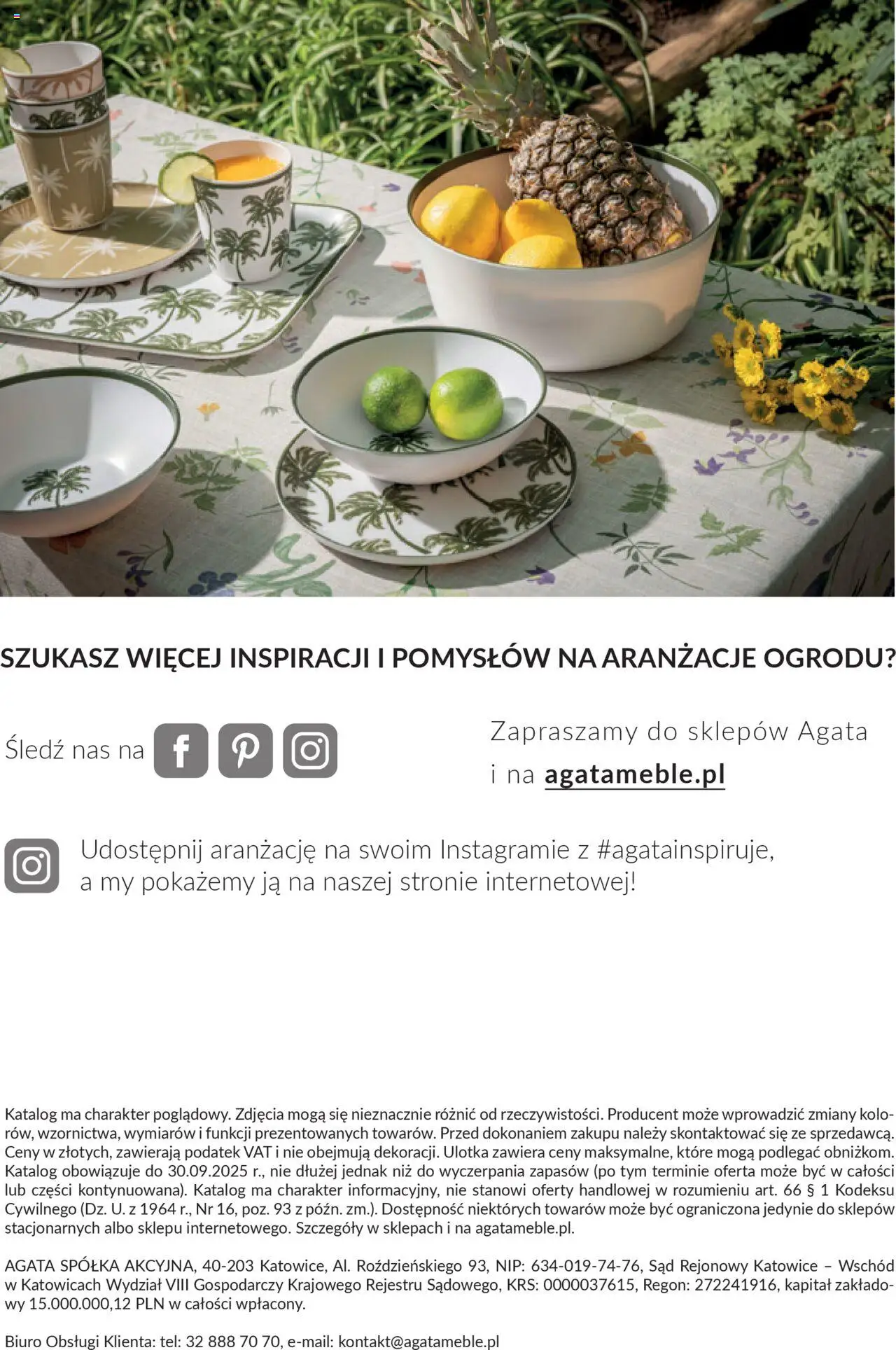 Salony Agata Gazetka - Ogród - strona 38- ważny od 26.05.2025