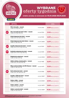 Podgląd Makro Gazetka - Wybrane oferty tygodnia w dostawie ważny od 03.01.2026