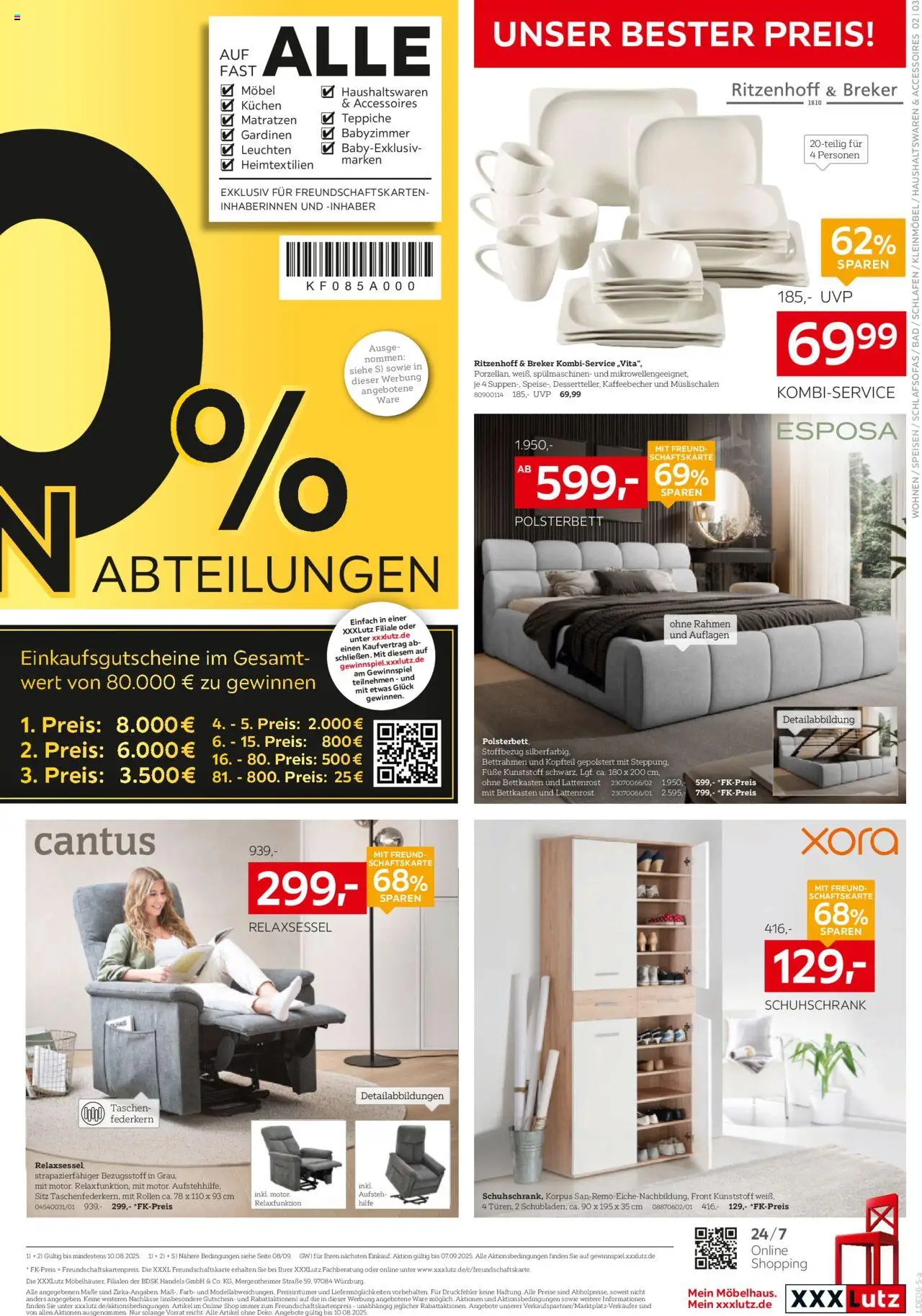 XXXL Lutz Prospekt 	 - Seite 3 - gültig ab 21.07.2025