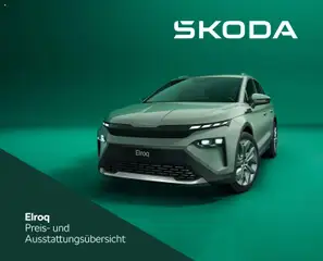 Vorschau Škoda Elroq Preisliste gültig ab 10.09.2025