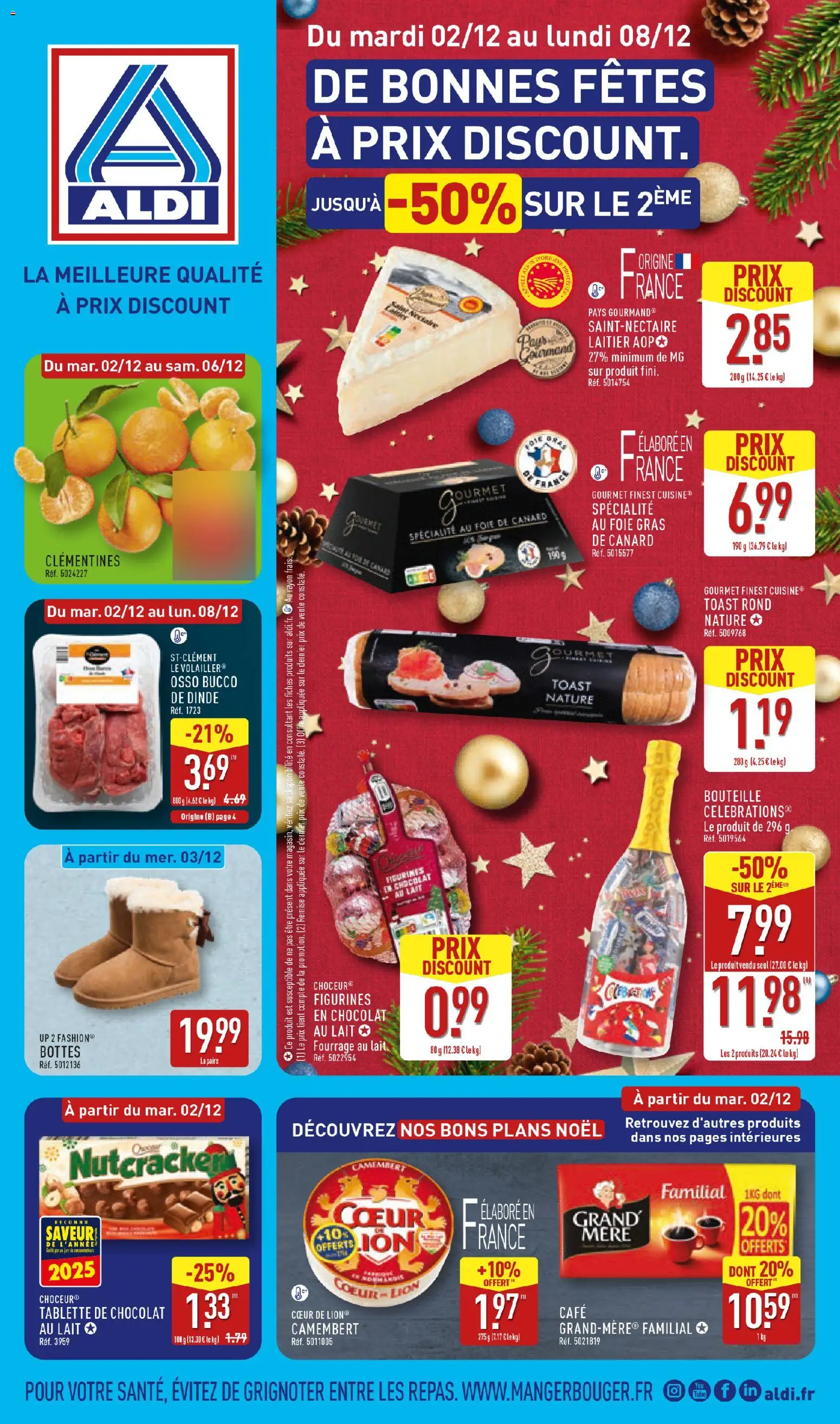 Aldi - Catalogue de la semaine 49 - page 1 - valable à partir du 02/12/2025
