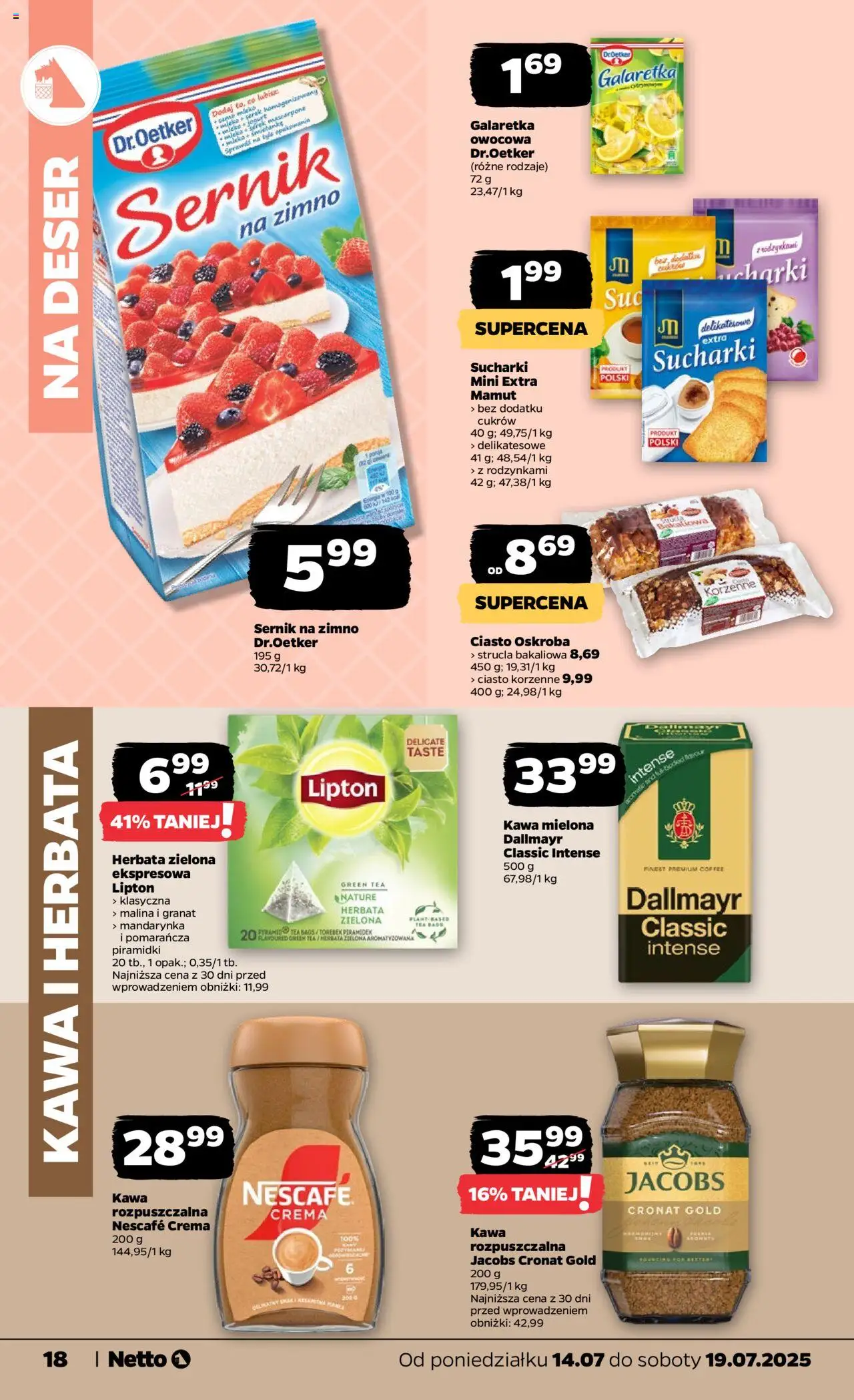 Netto gazetka - Spożywcza - strona 18- ważny od 14.07.2025