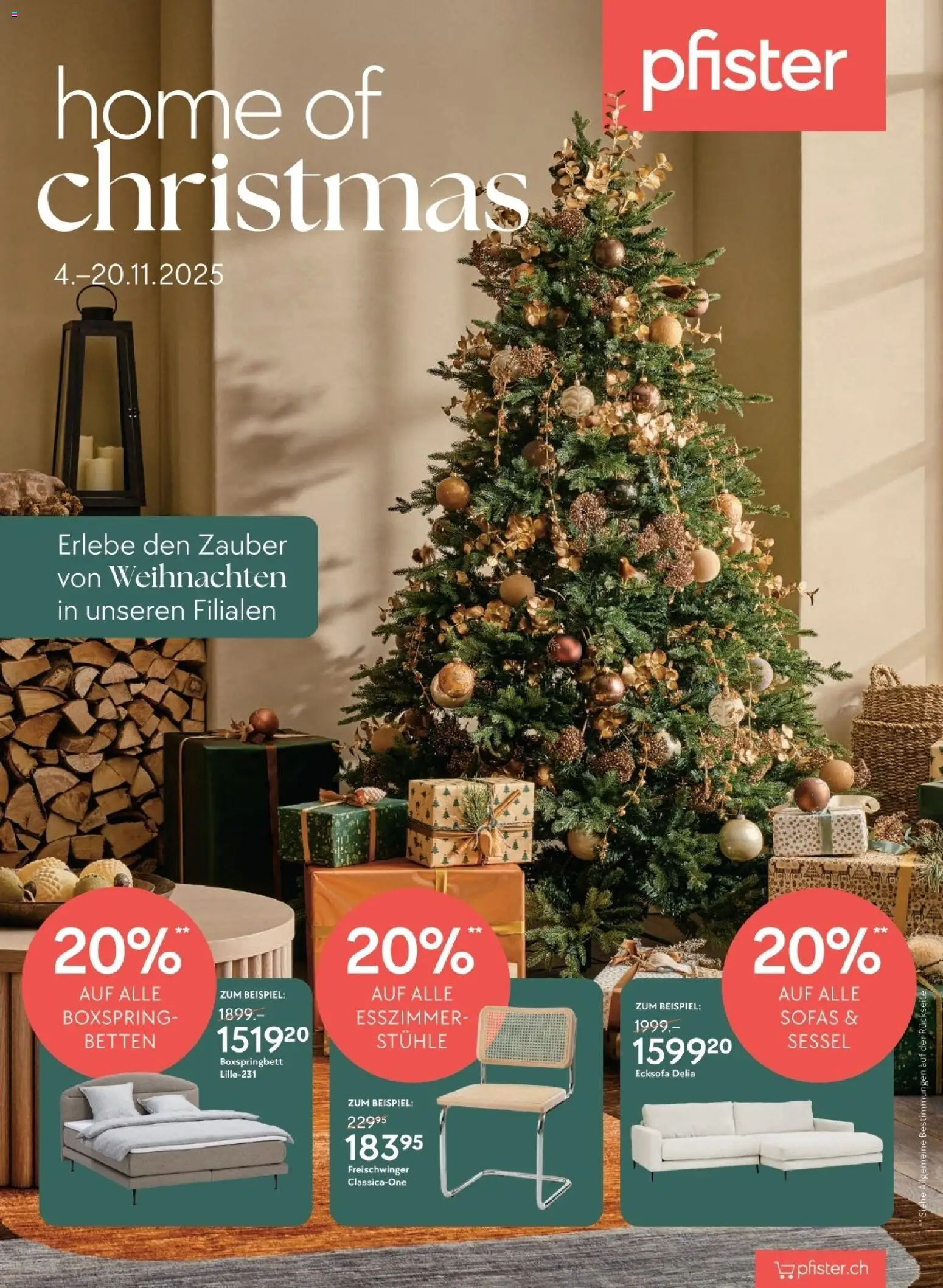 Pfister Aktionen - Seite 1- gültig ab 04.11.2025