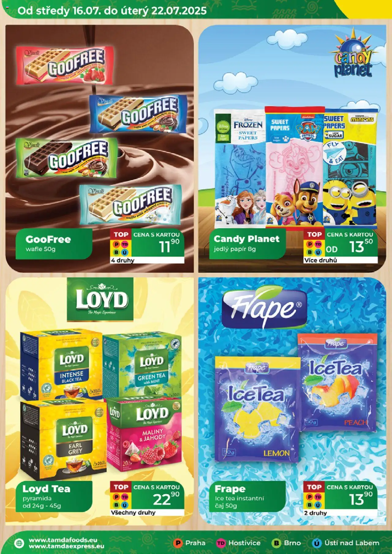Tamda Foods leták - strana 10- platný od 16.07.2025