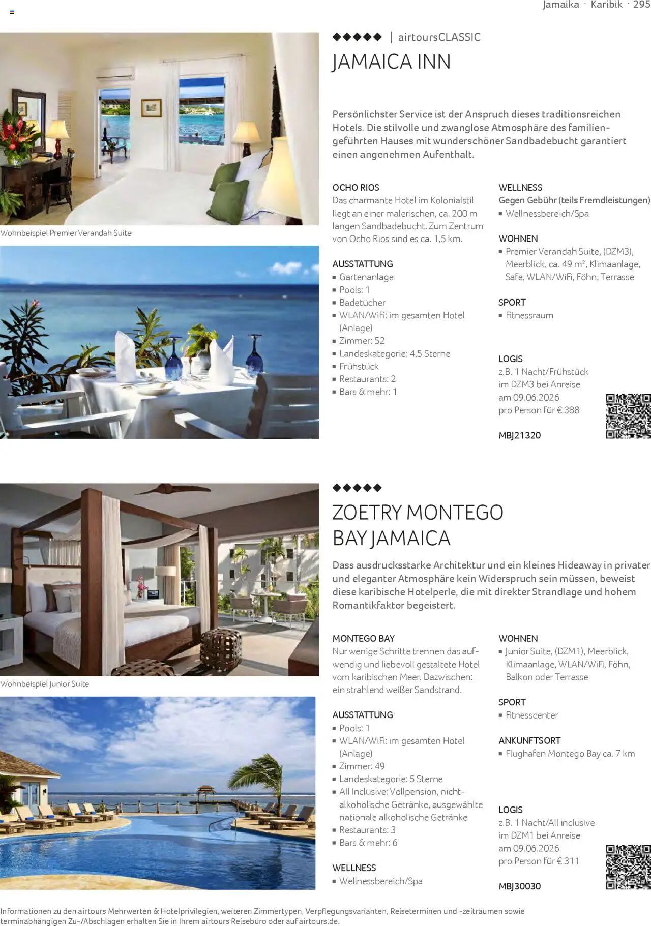 TUI airtours Katalog  Erstklassige Fernreisen 2025/26 - Seite 295 - gültig ab 01.11.2025