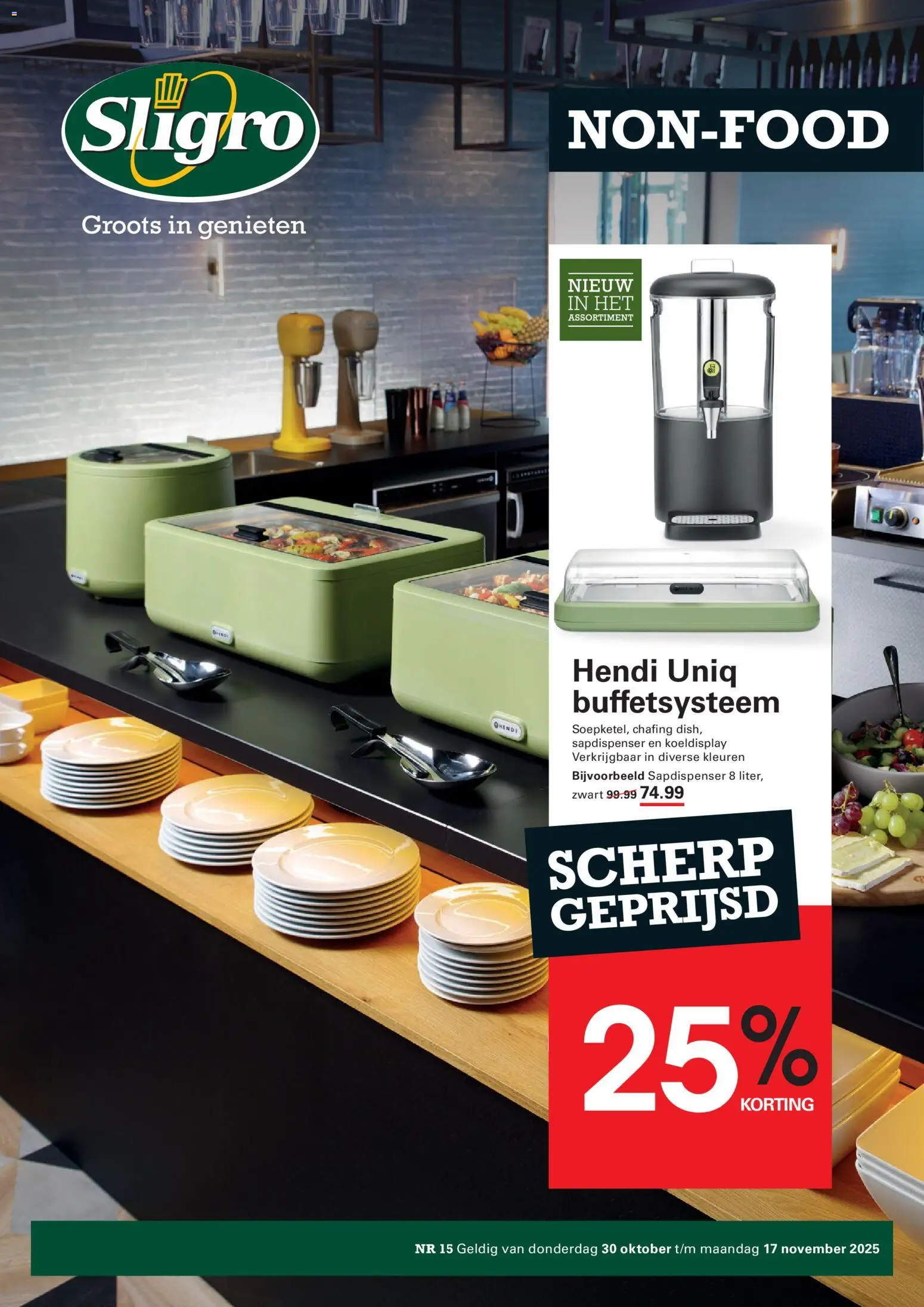 Sligro - Non-Food - pagina 1- geldig vanaf 30-10-2025