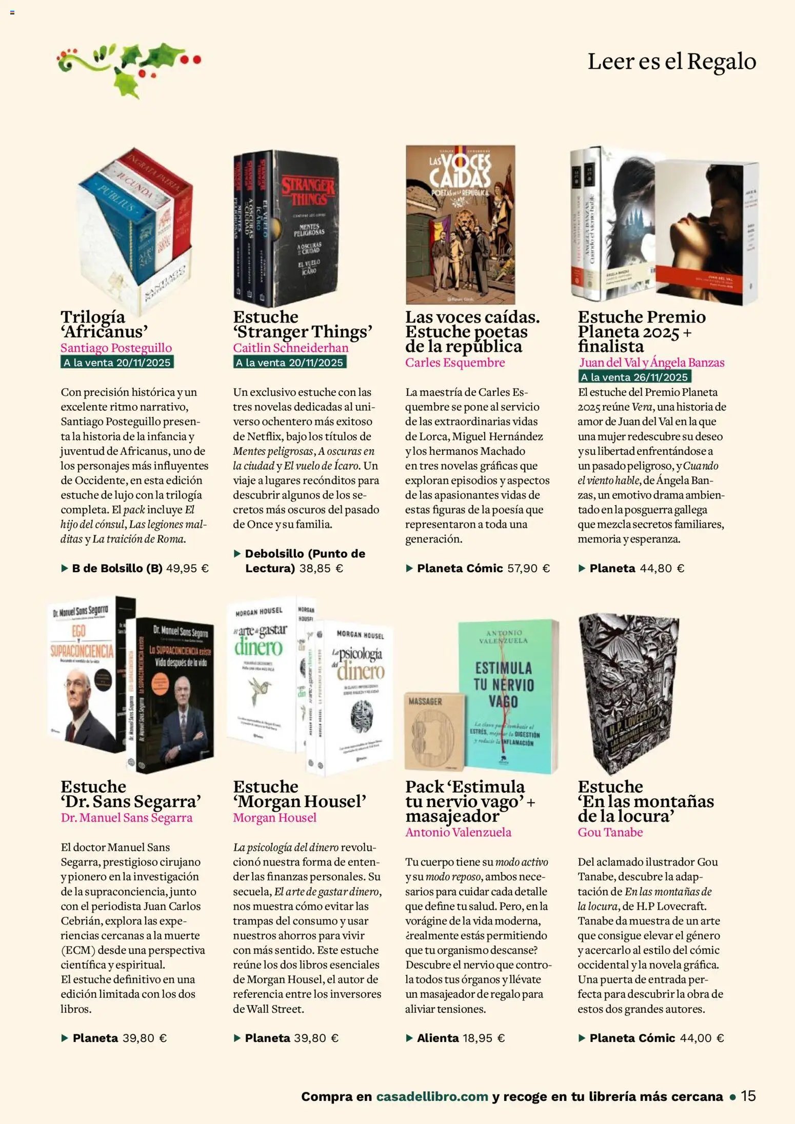 Casa del libro folleto - Página de 15 - Válido desde 01/11/2025