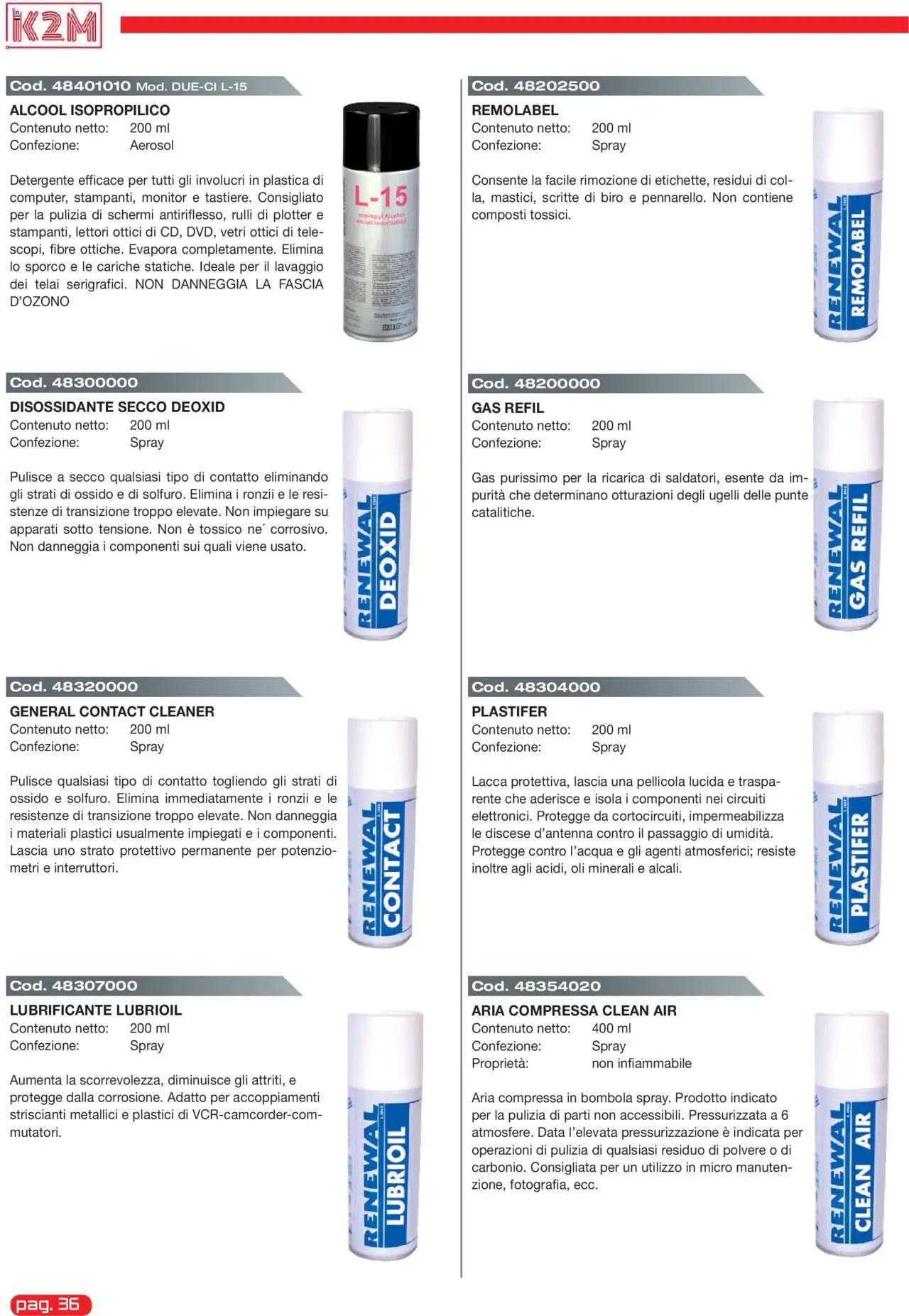 GBC K2M catalogo - pagina 36 - valido dal 31/05/2025