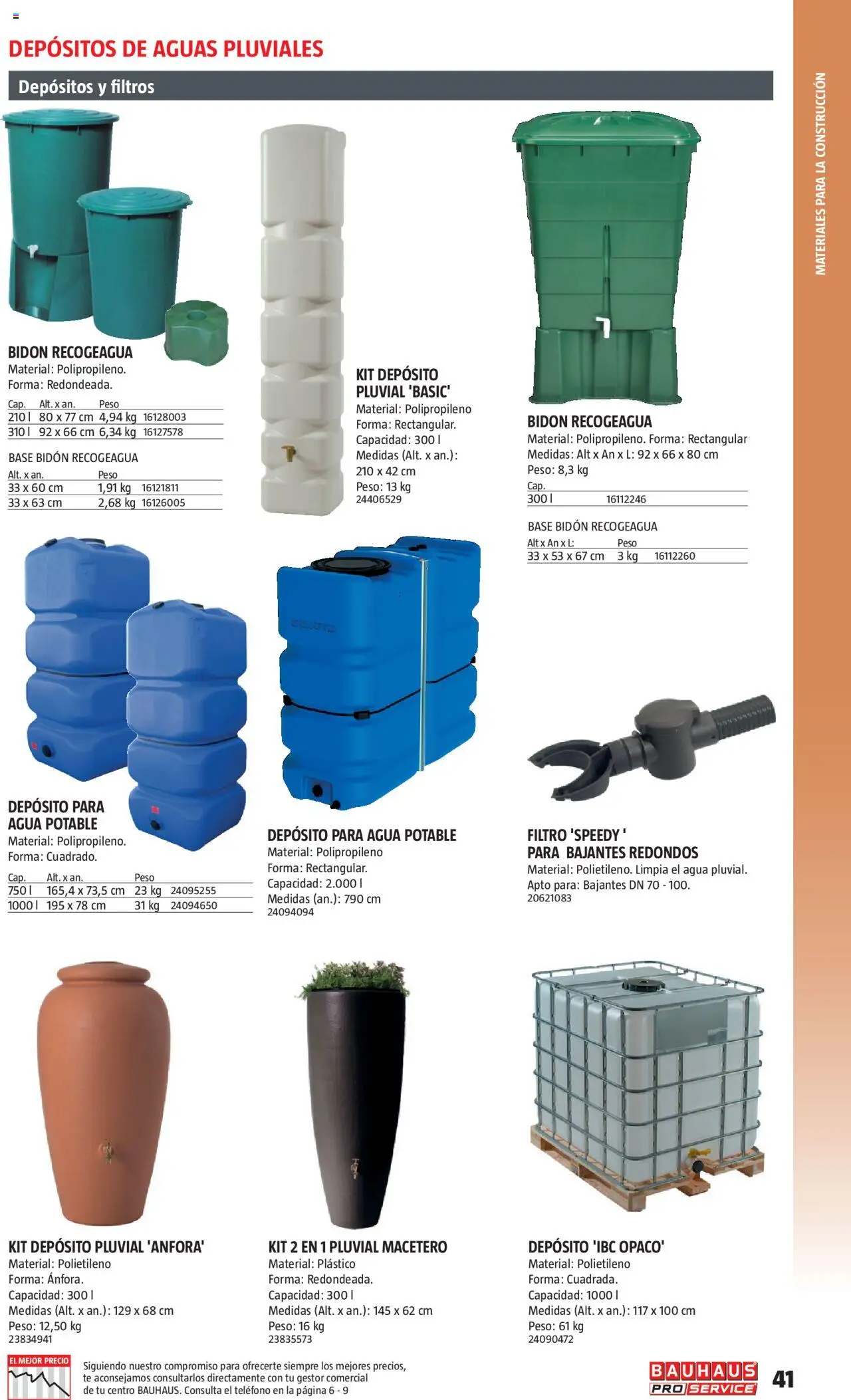 Bauhaus - ProService  - Página de 41 - Válido desde 24/02/2025