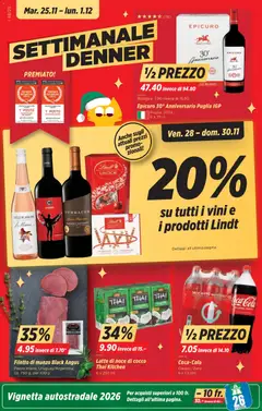 Vorschau Denner Aktionen IT gültig ab 25.11.2025