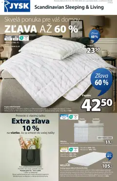 JYSK leták platný od 20.08.2025