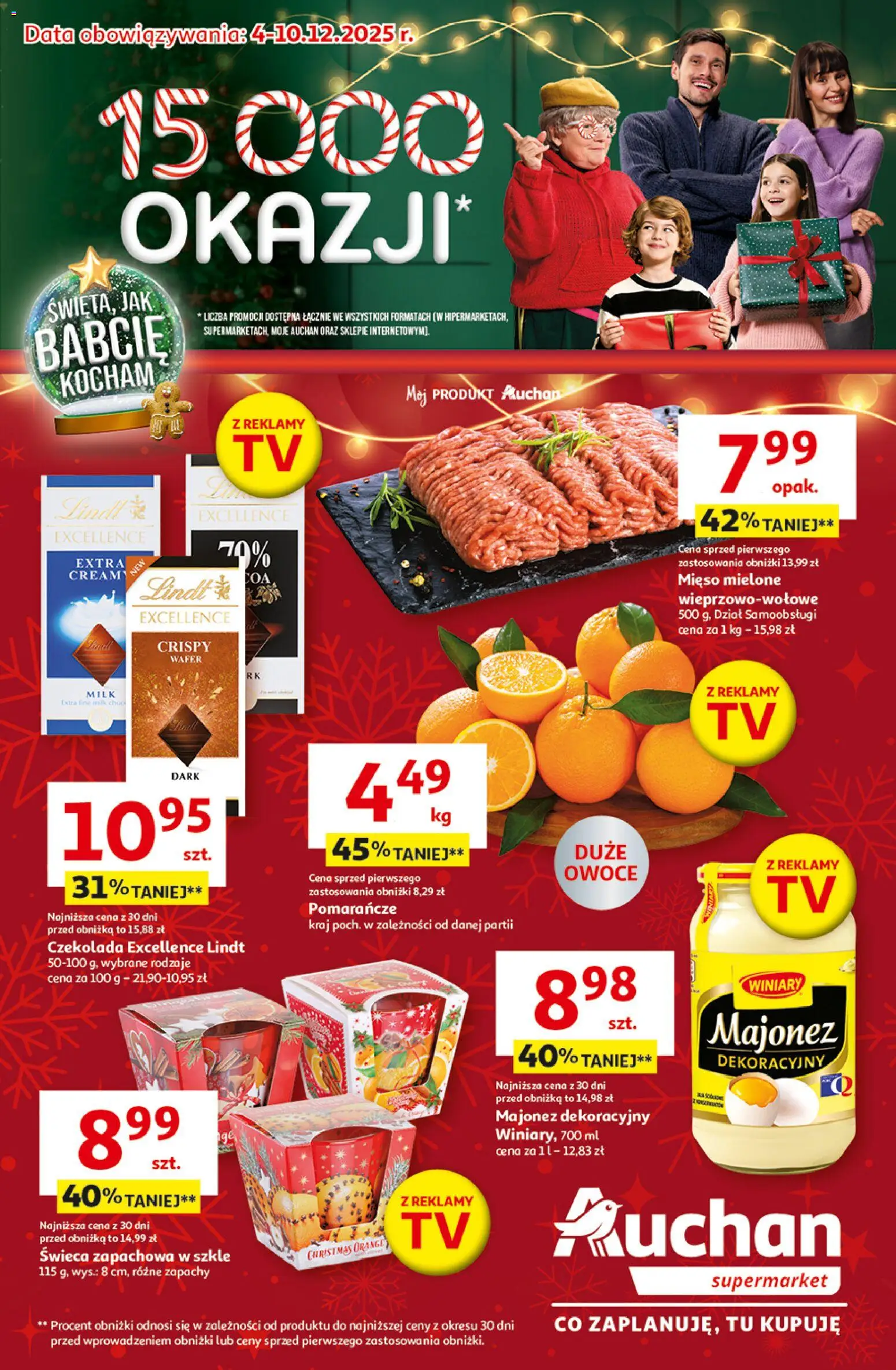 Auchan Gazetka - strona 1- ważny od 04.12.2025
