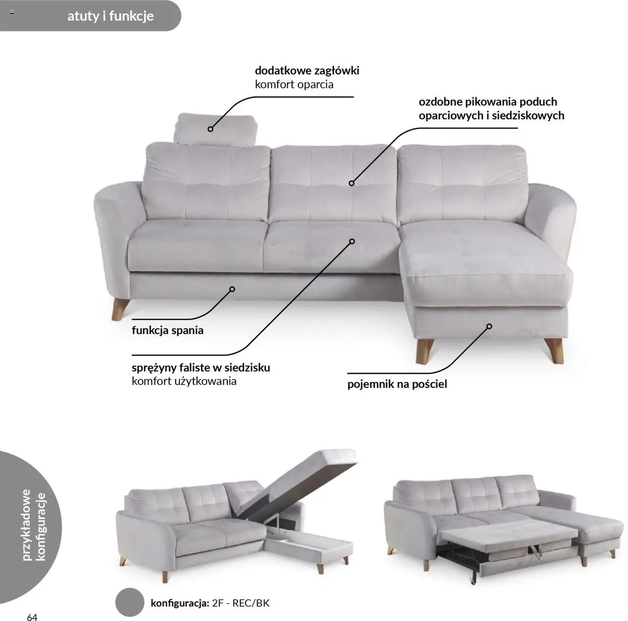 Black Red White Gazetka - Katalog mebli wypoczynkowych MAOS - strona 64- ważny od 27.08.2024