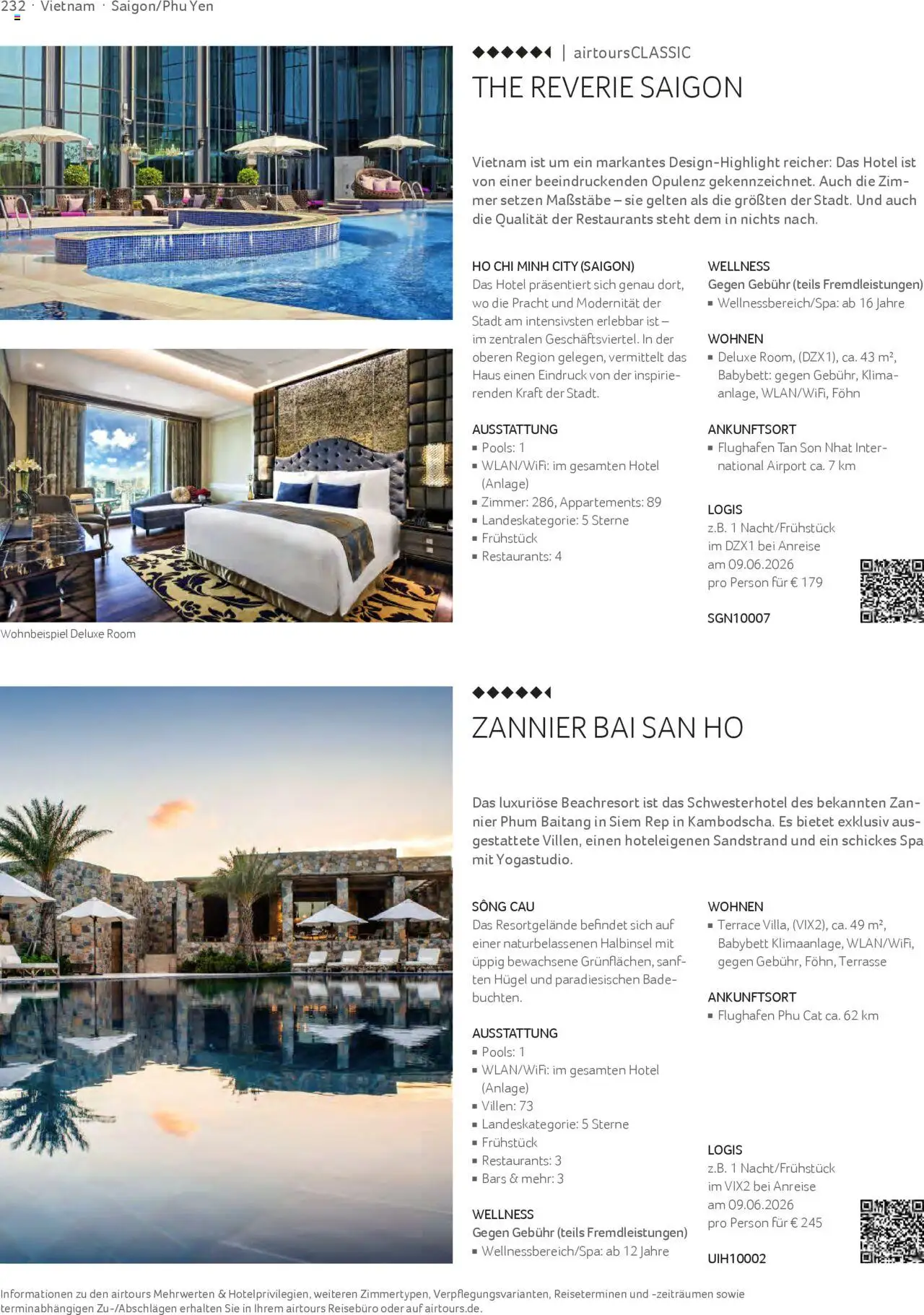 TUI airtours Katalog  Erstklassige Fernreisen 2025/26 - Seite 232 - gültig ab 01.11.2025