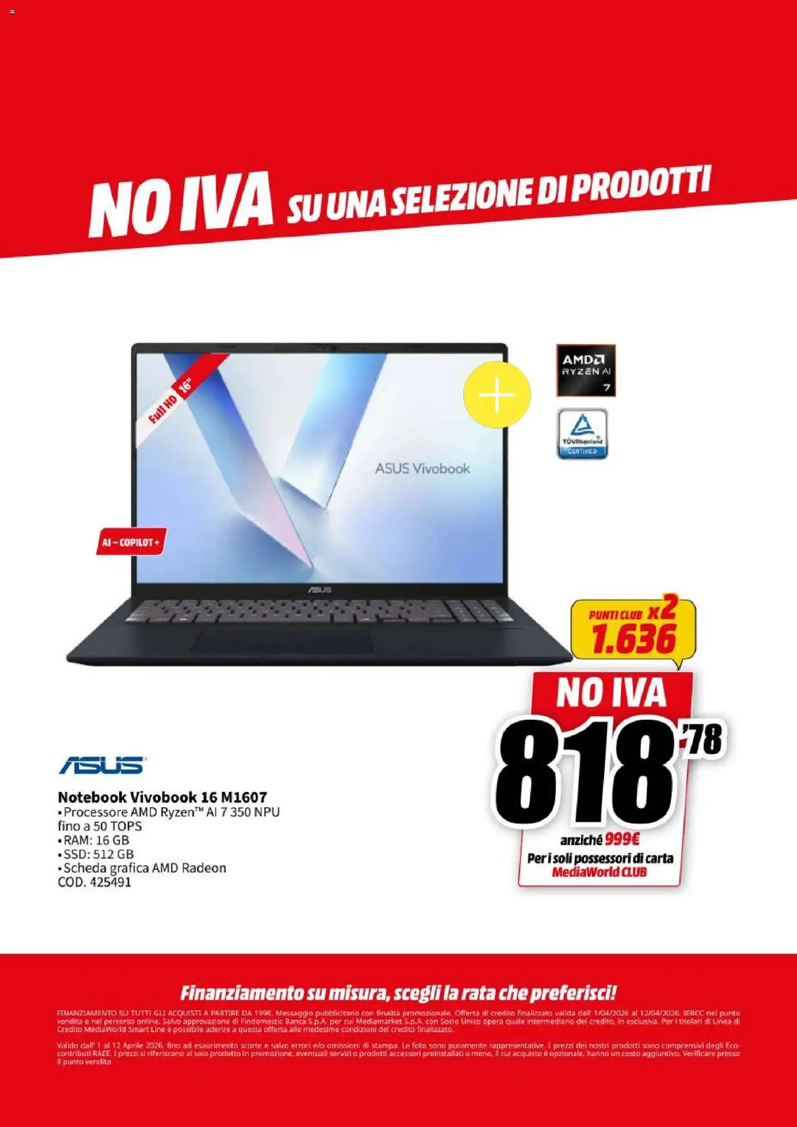 Media World volantino - pagina 14 - valido dal 01/04/2026