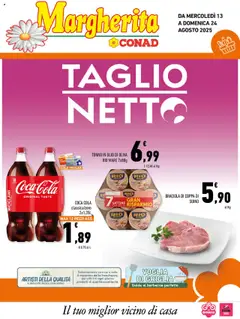 Anteprima Conad Margherita Sicilia catalogo valida dal 13/08/2025