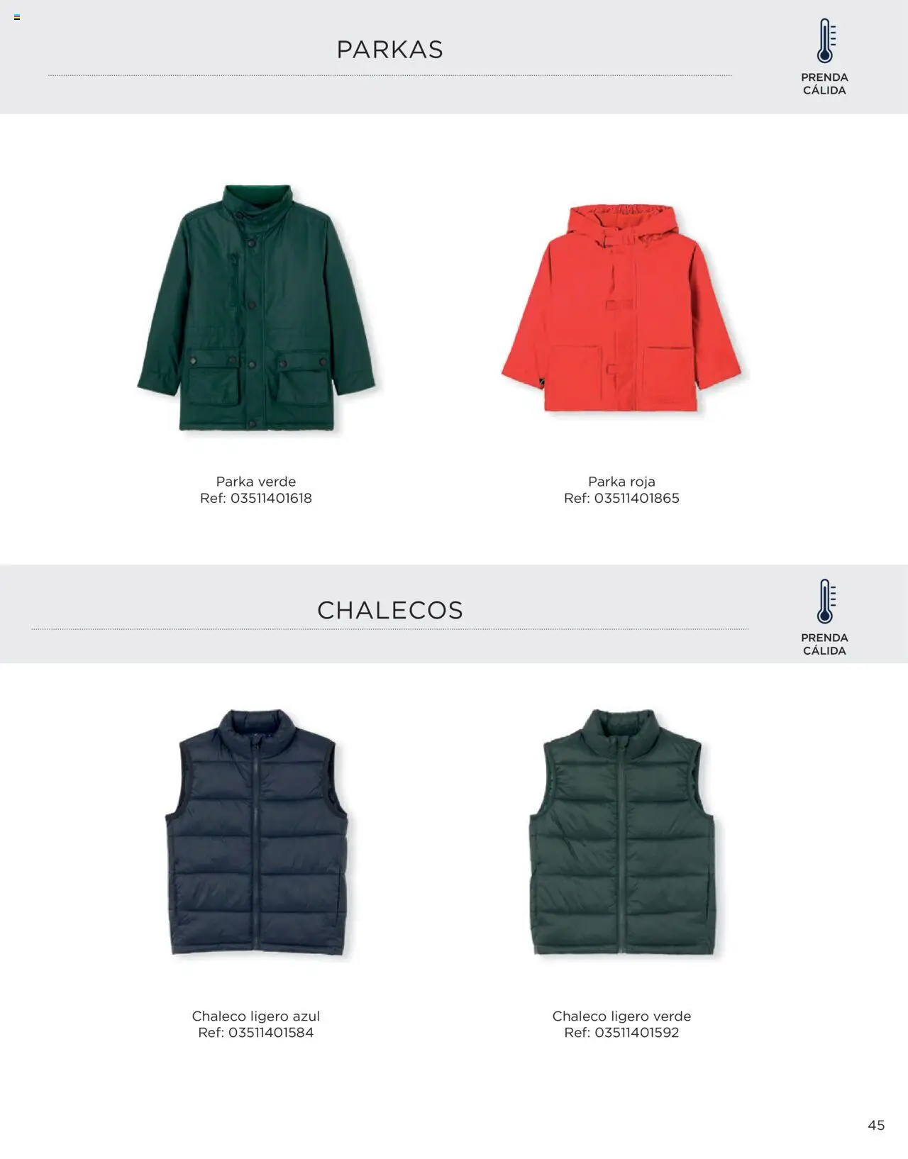 El Corte Inglés Uniformes - Página de 45 - Válido desde 22/04/2025