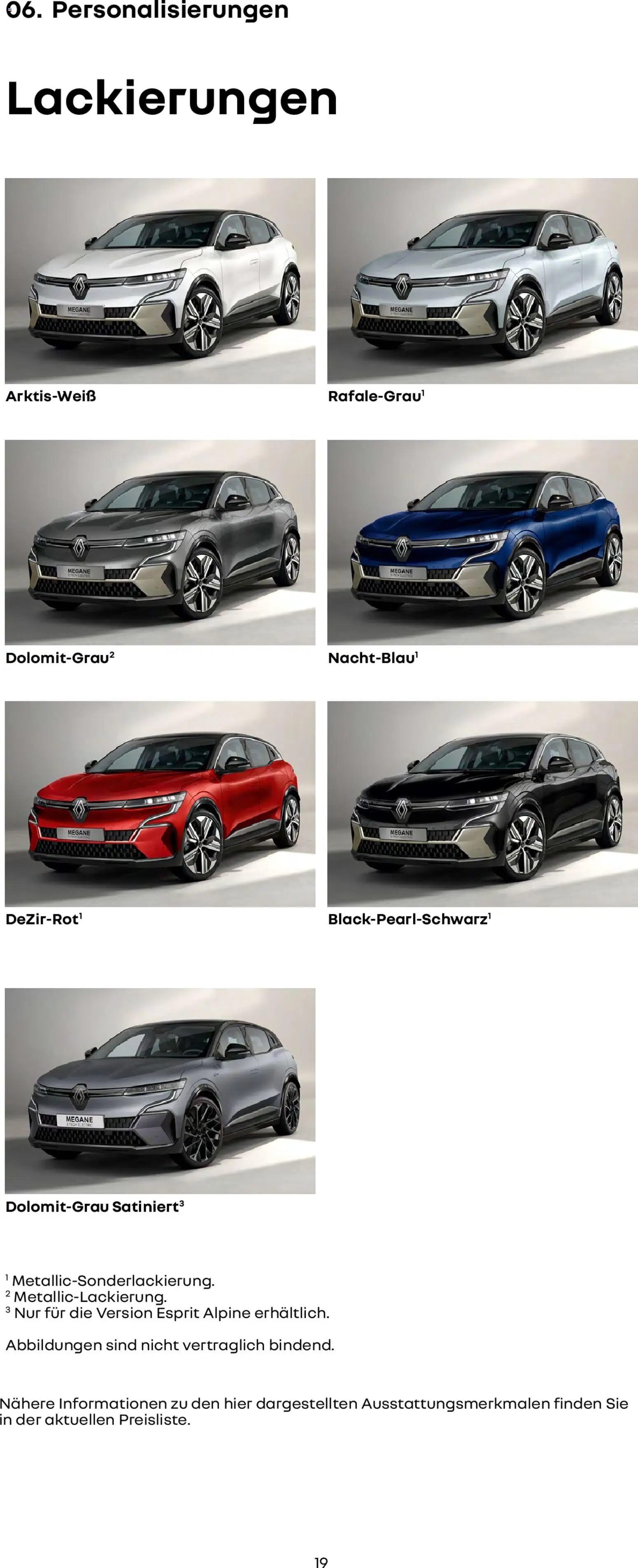 Renault Megane E-Tech - Seite 19 - gültig ab 14.01.2026