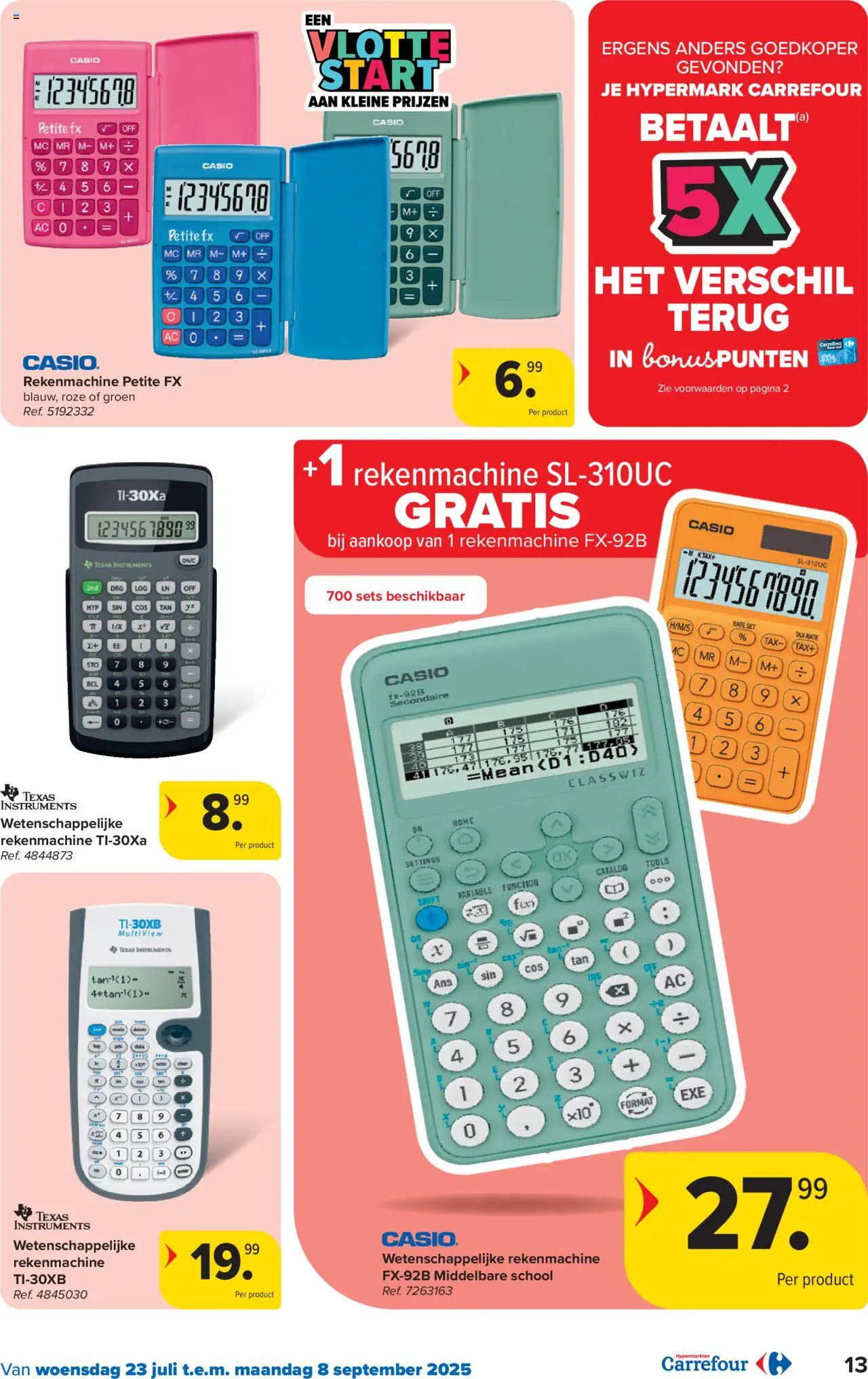 Carrefour - Hypermarkten Back to School - pagina 13- geldig vanaf 23/07/2025