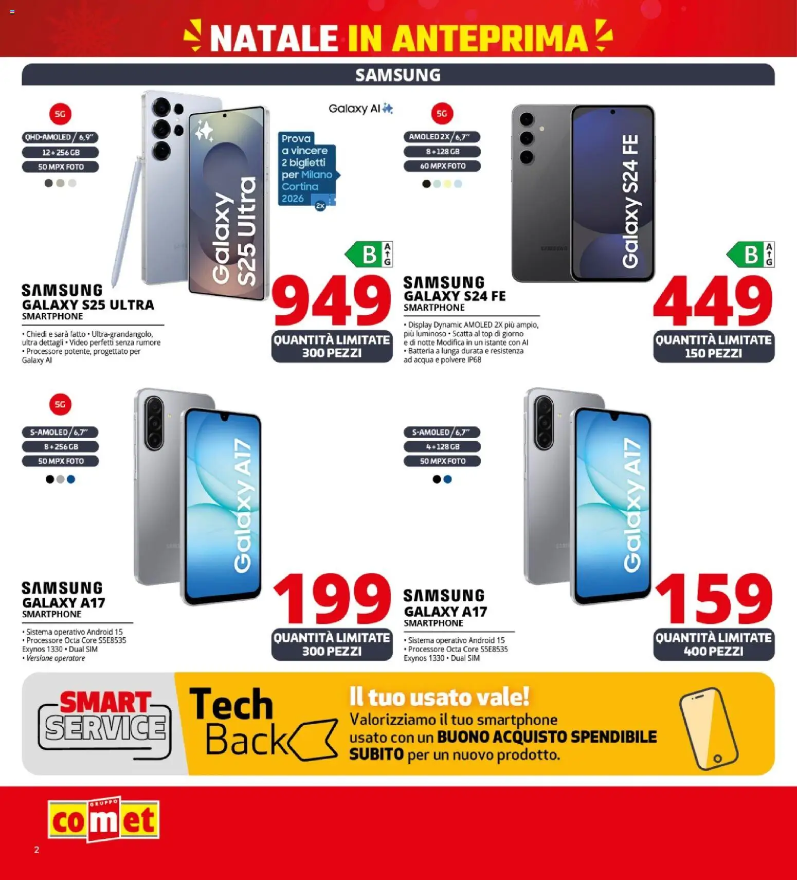 Volantino Comet	 - pagina 2 - valido dal 03/12/2025