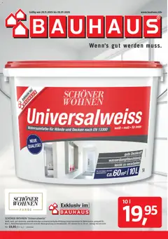 Vorschau Bauhaus Prospekt 	 gültig ab 29.11.2025