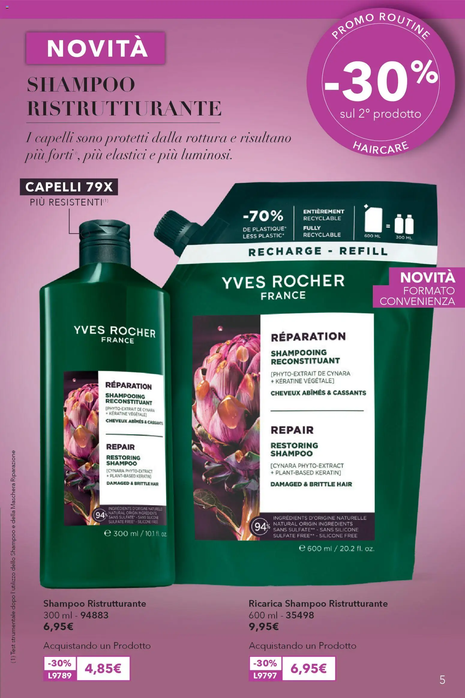 Yves Rocher catalogo Haircare - pagina 5 - valido dal 02/04/2026