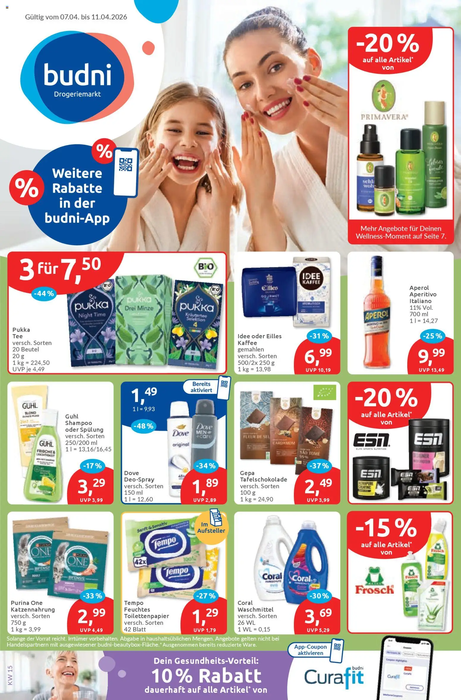 Budni Prospekt - Seite 1 - gültig ab 07.04.2026