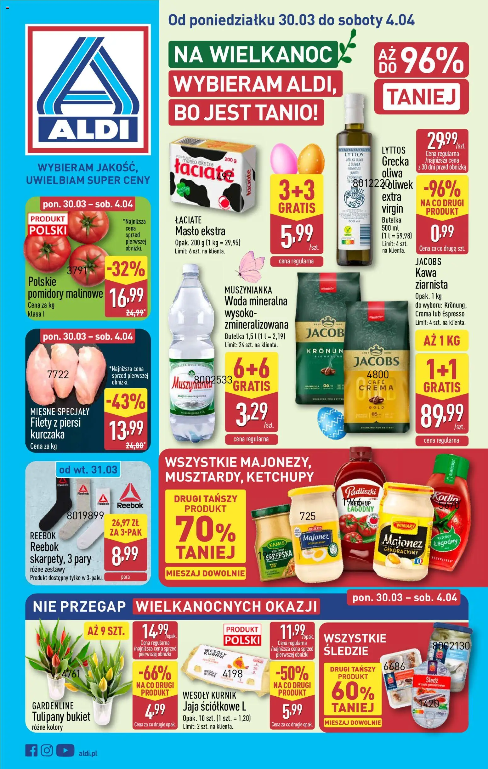 Aldi gazetka - strona 1- ważny od 30.03.2026