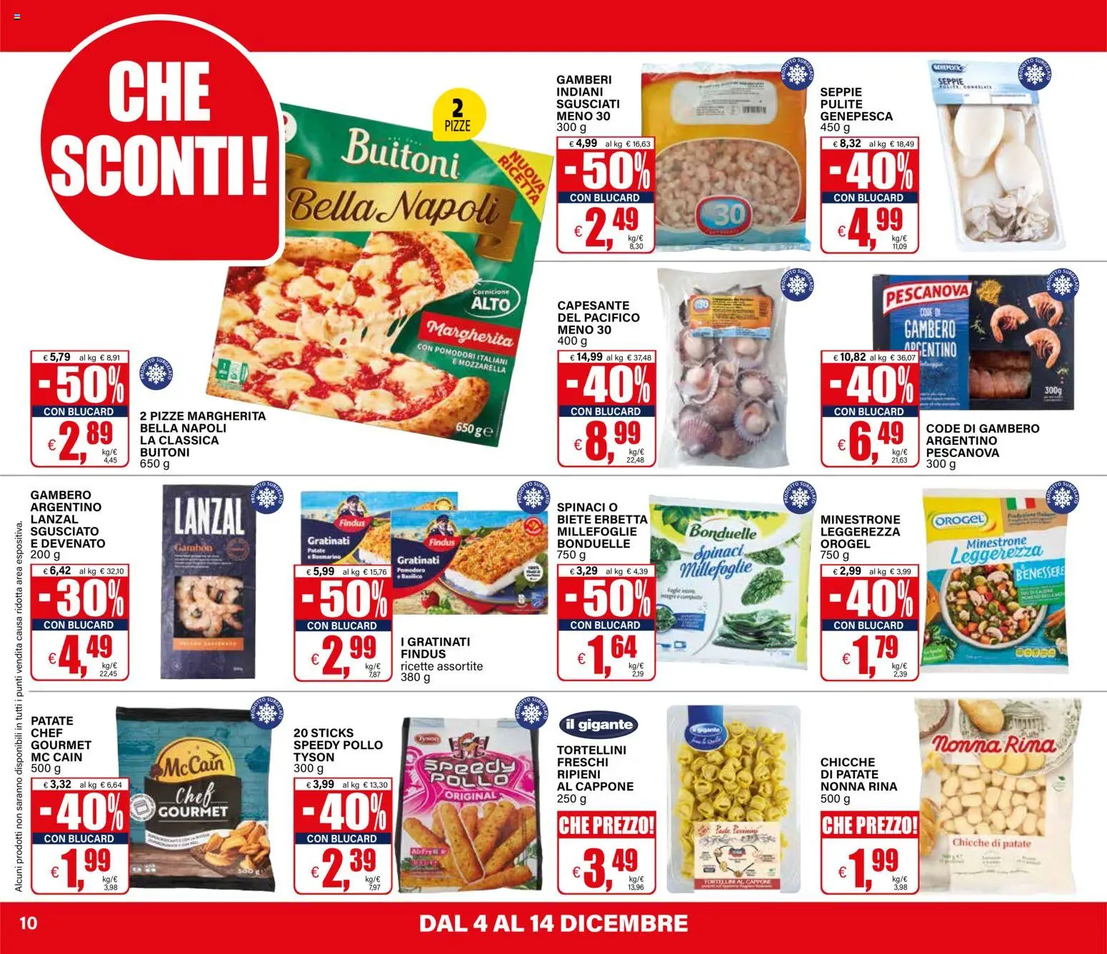 Volantino Il Gigante	 - pagina 10 - valido dal 04/12/2025