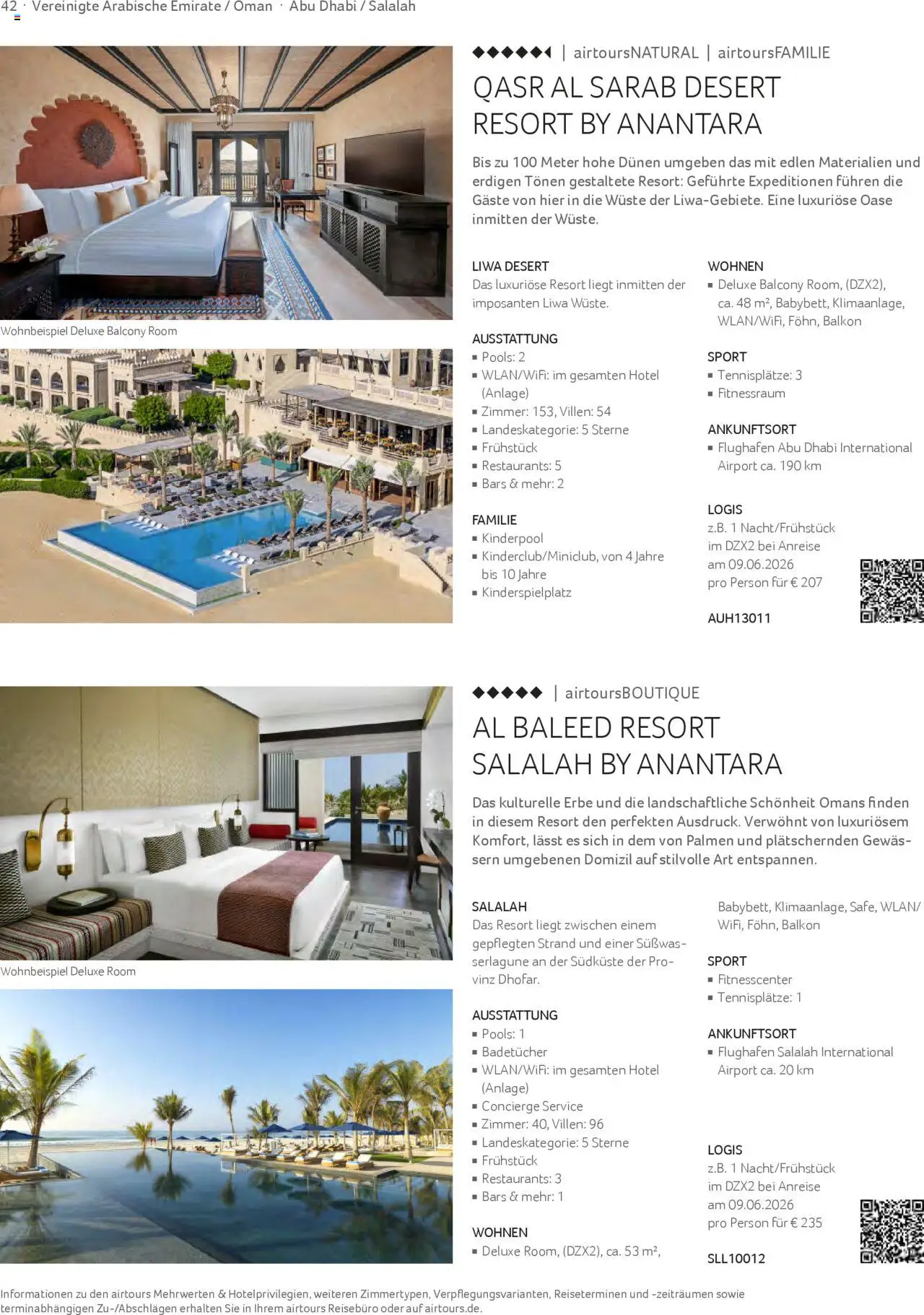 TUI airtours Katalog  Erstklassige Fernreisen 2025/26 - Seite 42 - gültig ab 01.11.2025