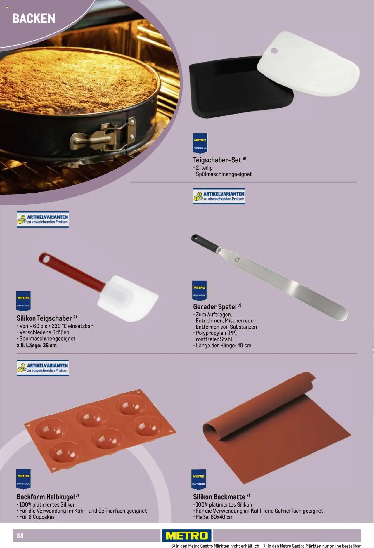 Metro Non Food Sortiment - Seite 88 - gültig ab 01.10.2025