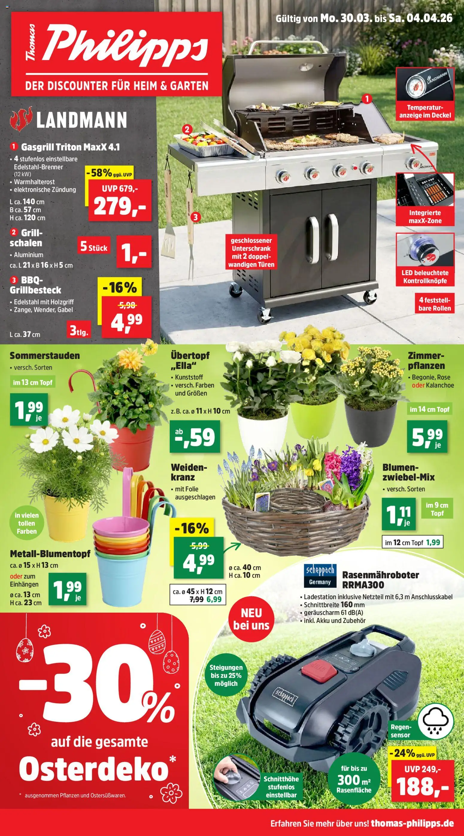 Thomas Philipps Prospekt - Seite 1 - gültig ab 30.03.2026