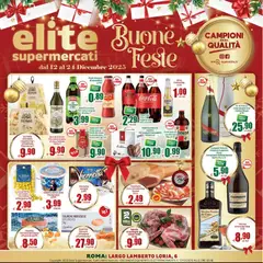 Anteprima Volantino Elite Supermercati	 valida dal 12/12/2025