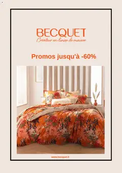 Aperçu Becquet catalogue Été valable à partir du 08/09/2025