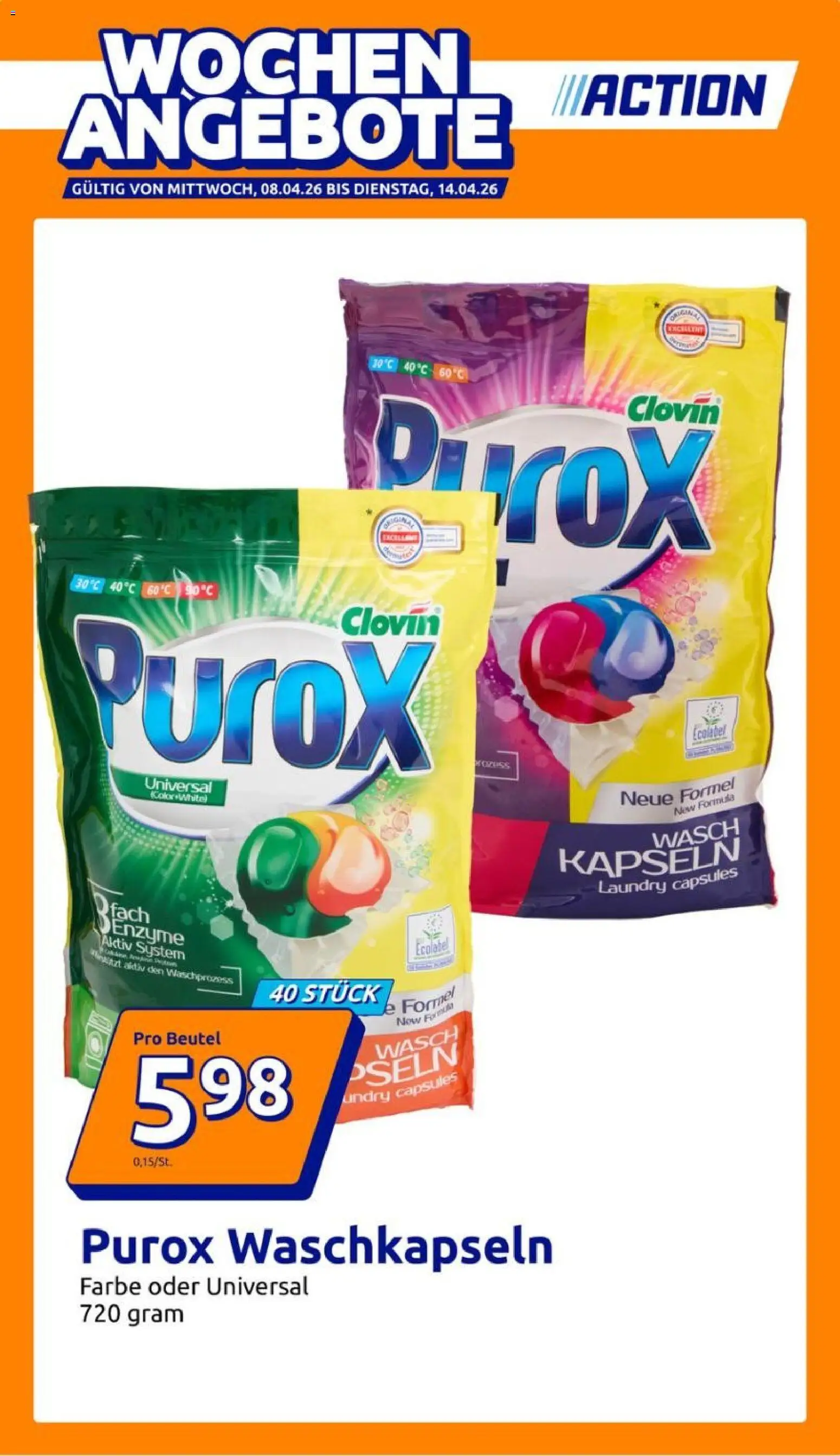 Action Prospekt - Seite 1 - gültig ab 08.04.2026