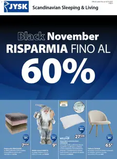 Anteprima JYSK - Black Friday valida dal 01/11/2025
