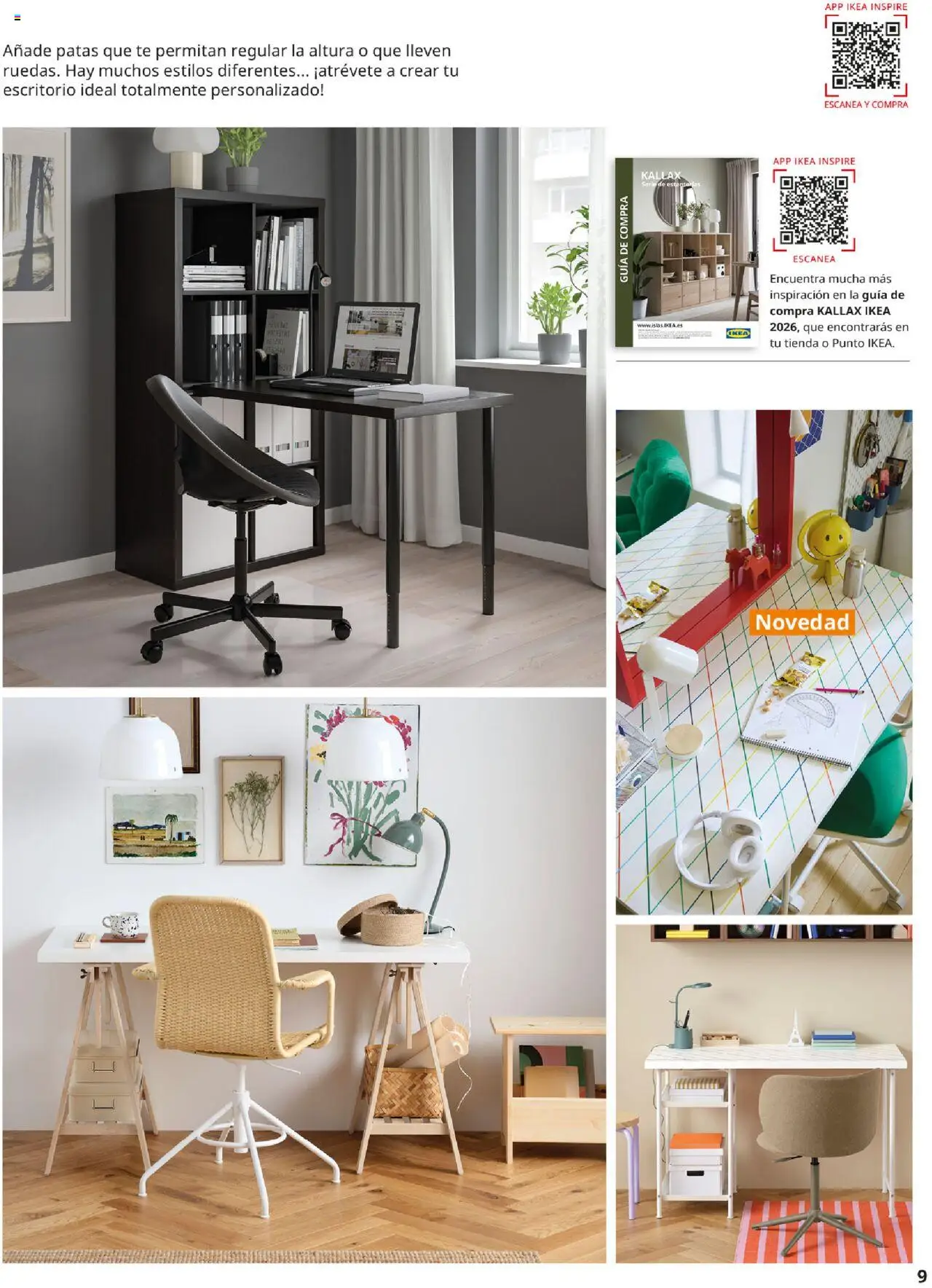 Catálogo IKEA Oficina en casa - Página de 9 - Válido desde 01/09/2025