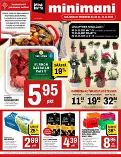 Esikatselu Minimani tarjoukset voimassa alkaen 17/12/2025