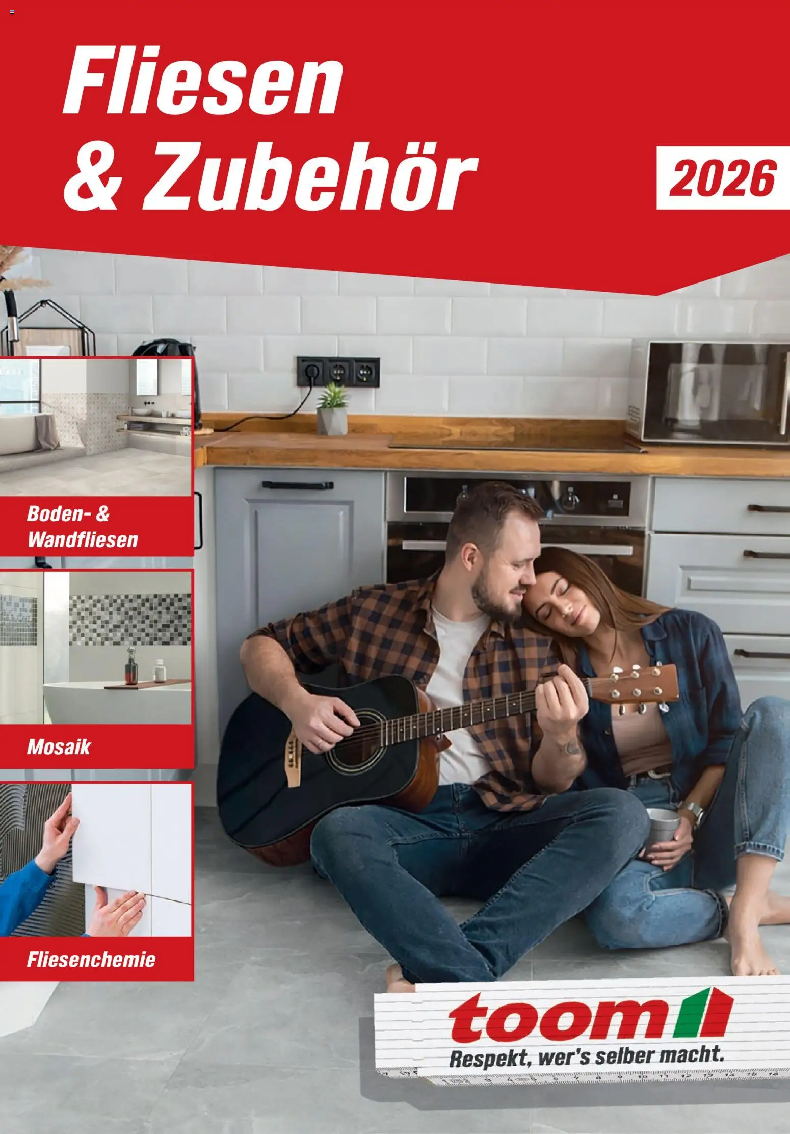 Toom Baumarkt Fliesen & Zubehör 2026 - Seite 1 - gültig ab 01.01.2026