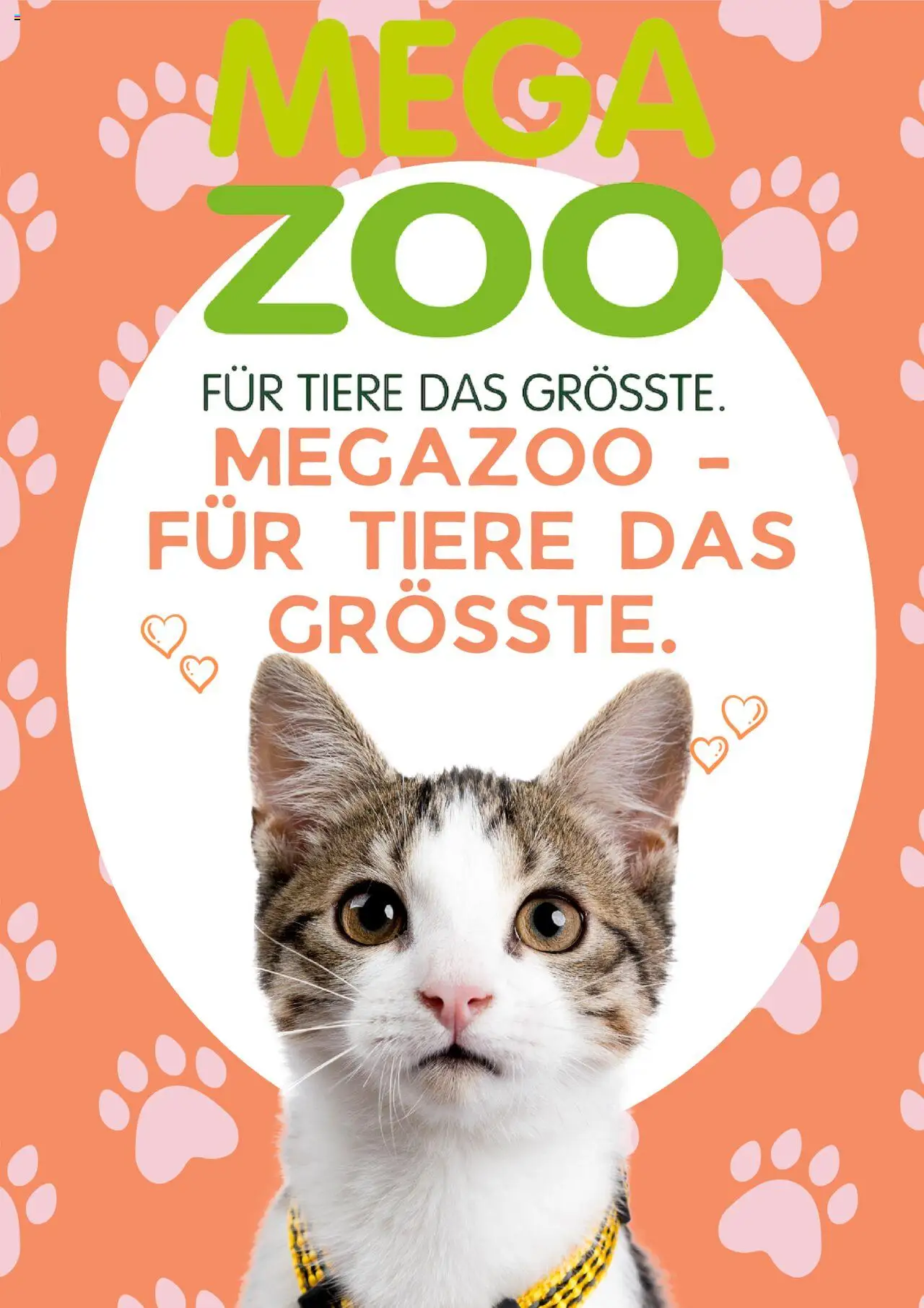 Megazoo Prospekt 	 - Seite 1 - gültig ab 30.07.2025