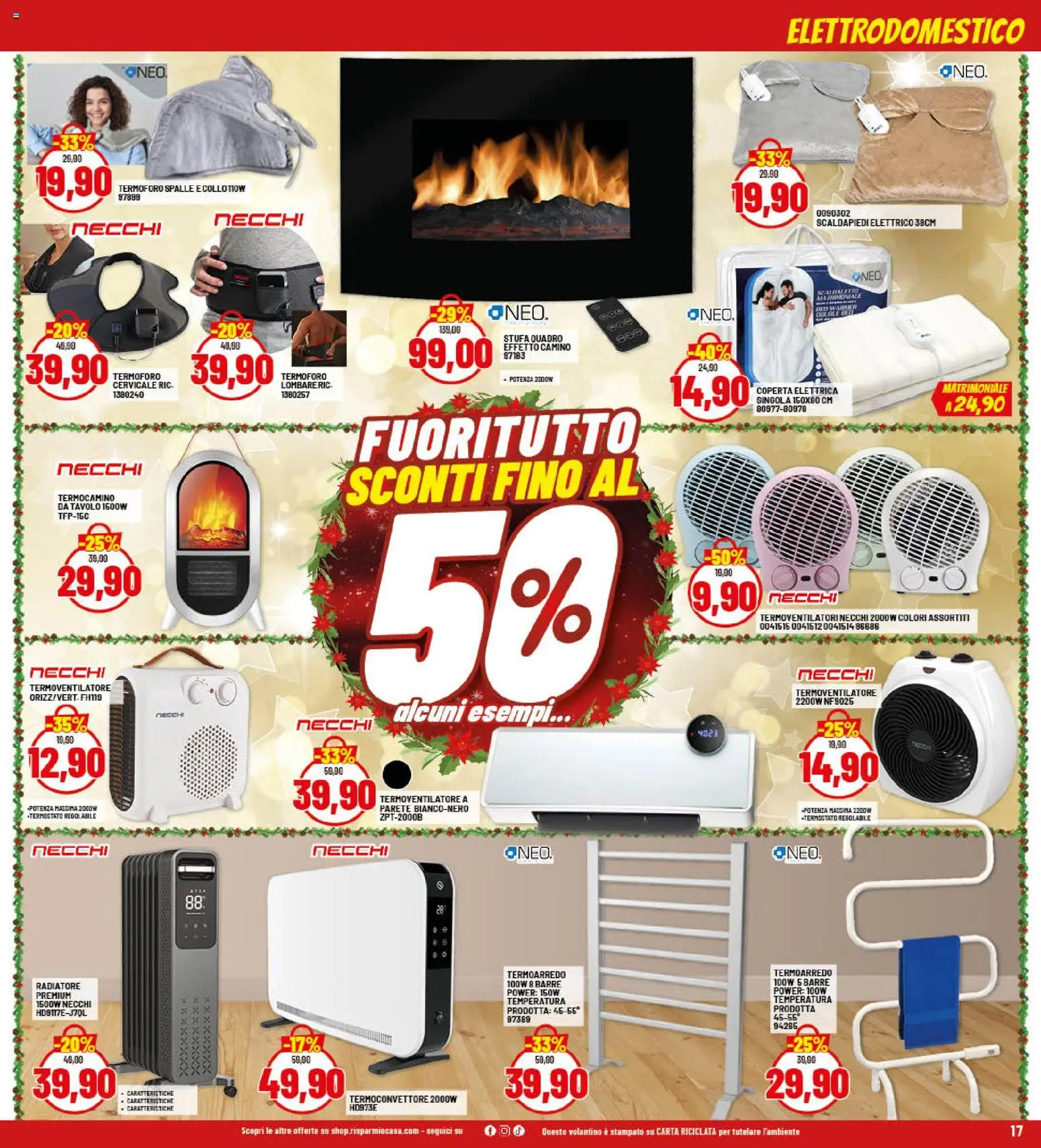 Volantino RisparmioCasa	 - pagina 17 - valido dal 22/12/2025