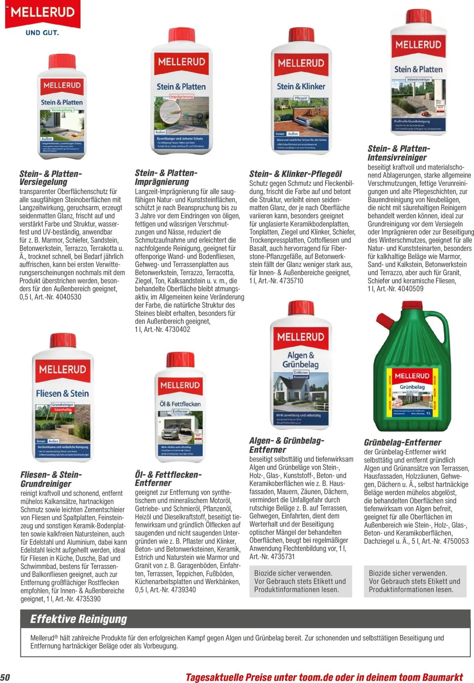 Toom Baumarkt  Wohnen & Haushalt 2026 - Seite 50 - gültig ab 01.01.2026