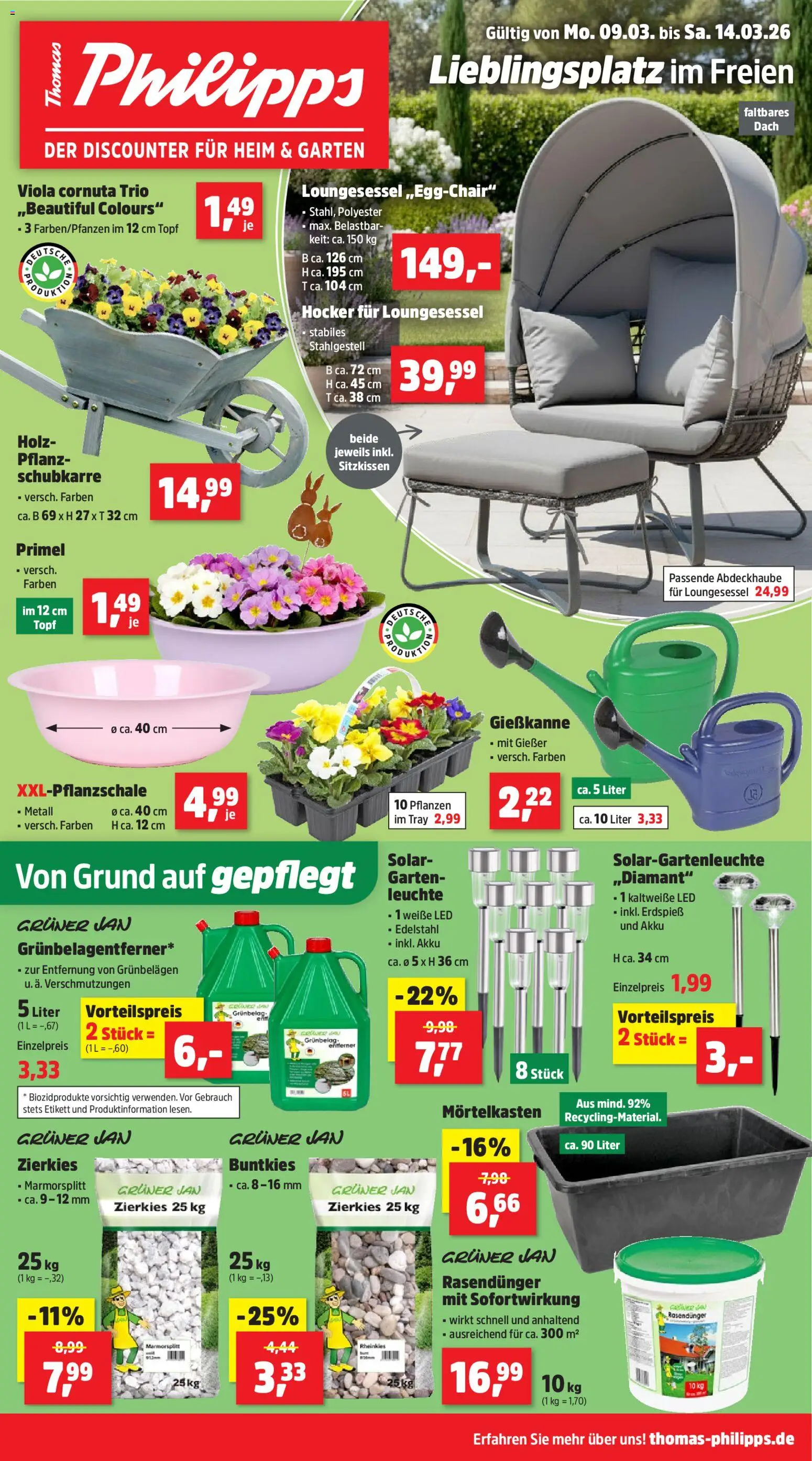 Thomas Philipps Prospekt - Seite 1 - gültig ab 09.03.2026